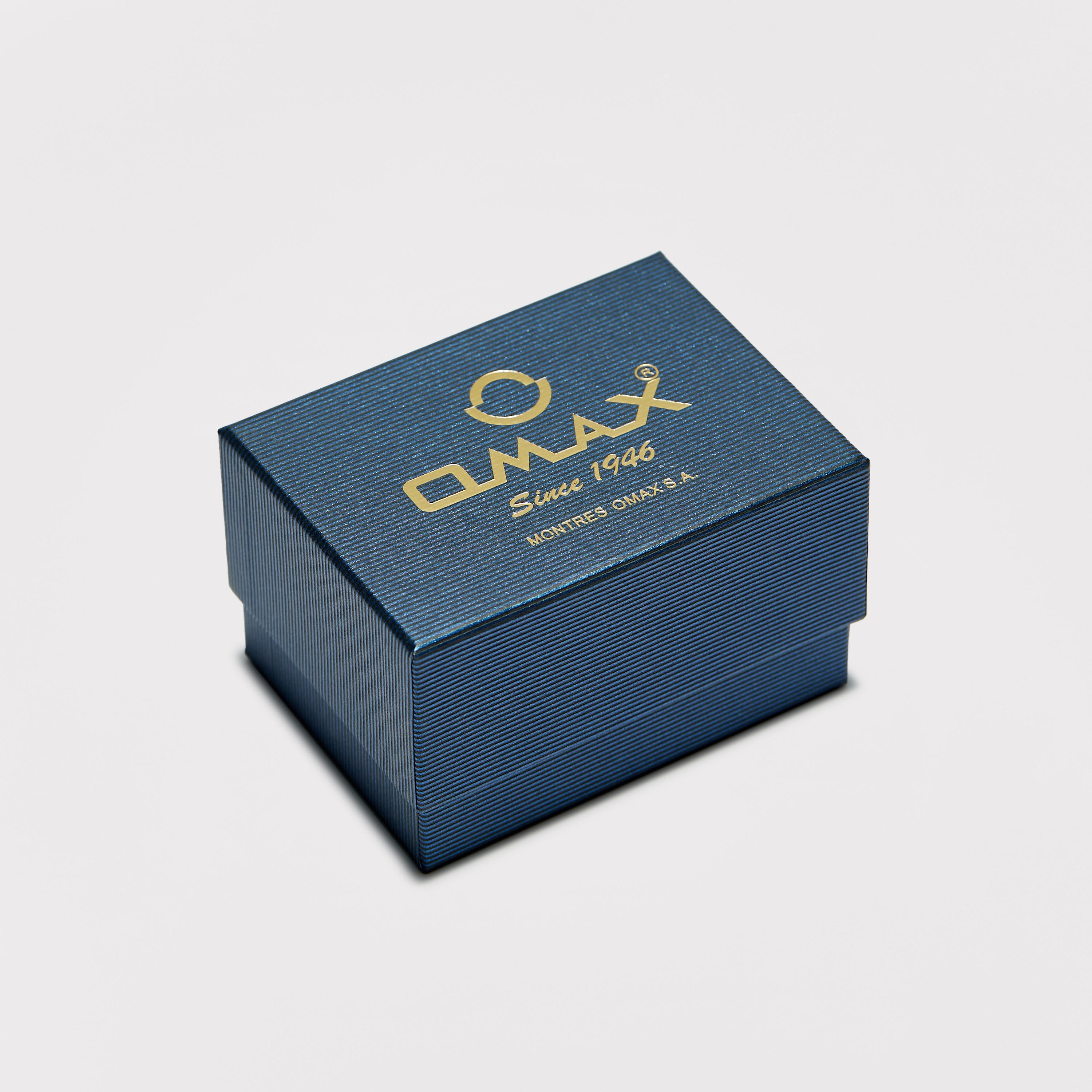 JXL01P42I - ساعة انالوج من اوماكس للنساء بمينا أزرق مع سوار اسود -men-watchesandjewellery-watches-image-4
