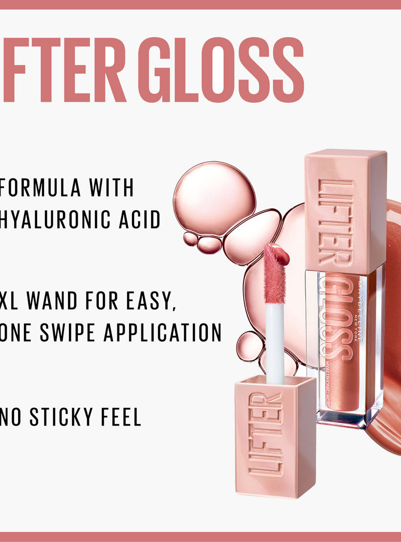 Maybelline New York, Lifter Lip Gloss with Hyaluronic Acid-beautyandpersonalcare-makeup-lips-lipglossesandbalms-image-6