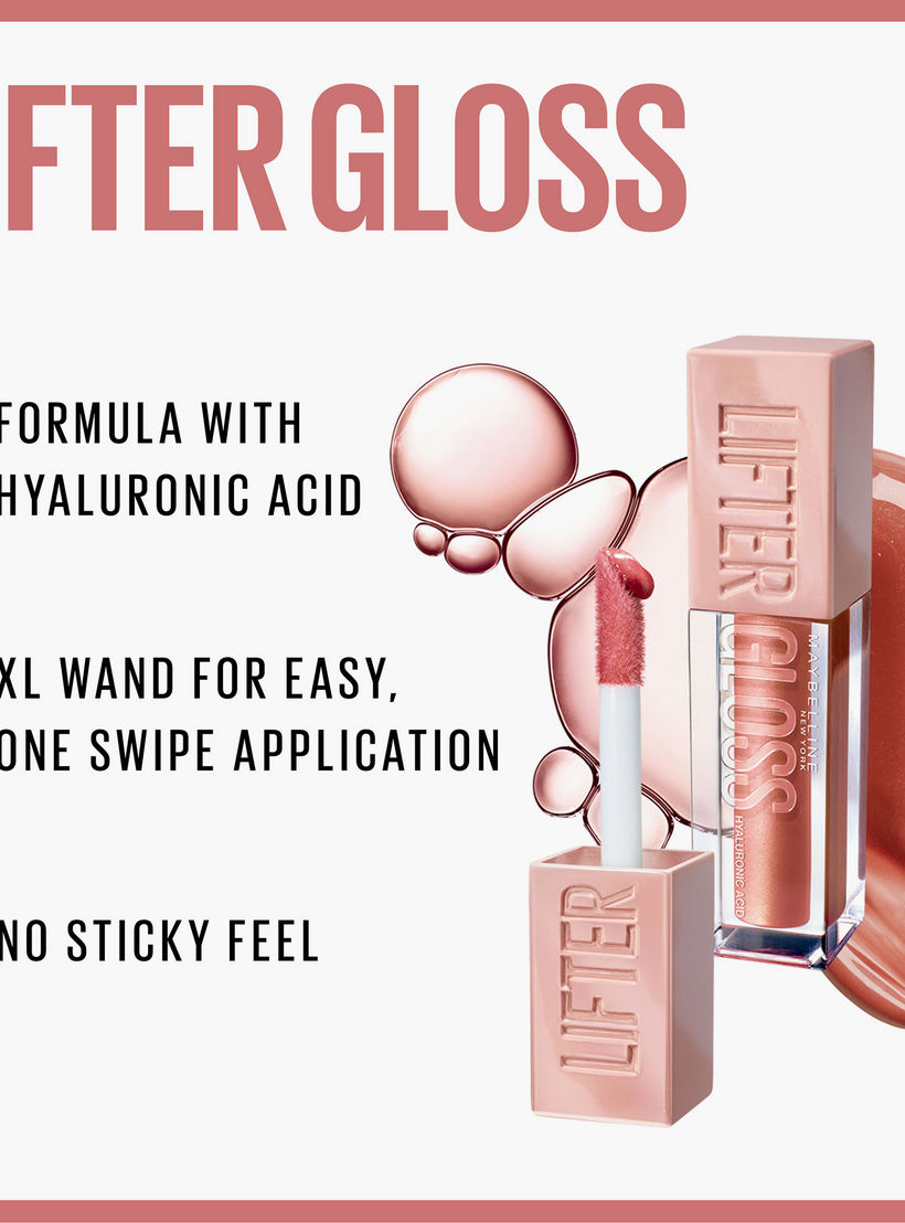 Maybelline New York, Lifter Lip Gloss with Hyaluronic Acid-beautyandpersonalcare-makeup-lips-lipglossesandbalms-image-6