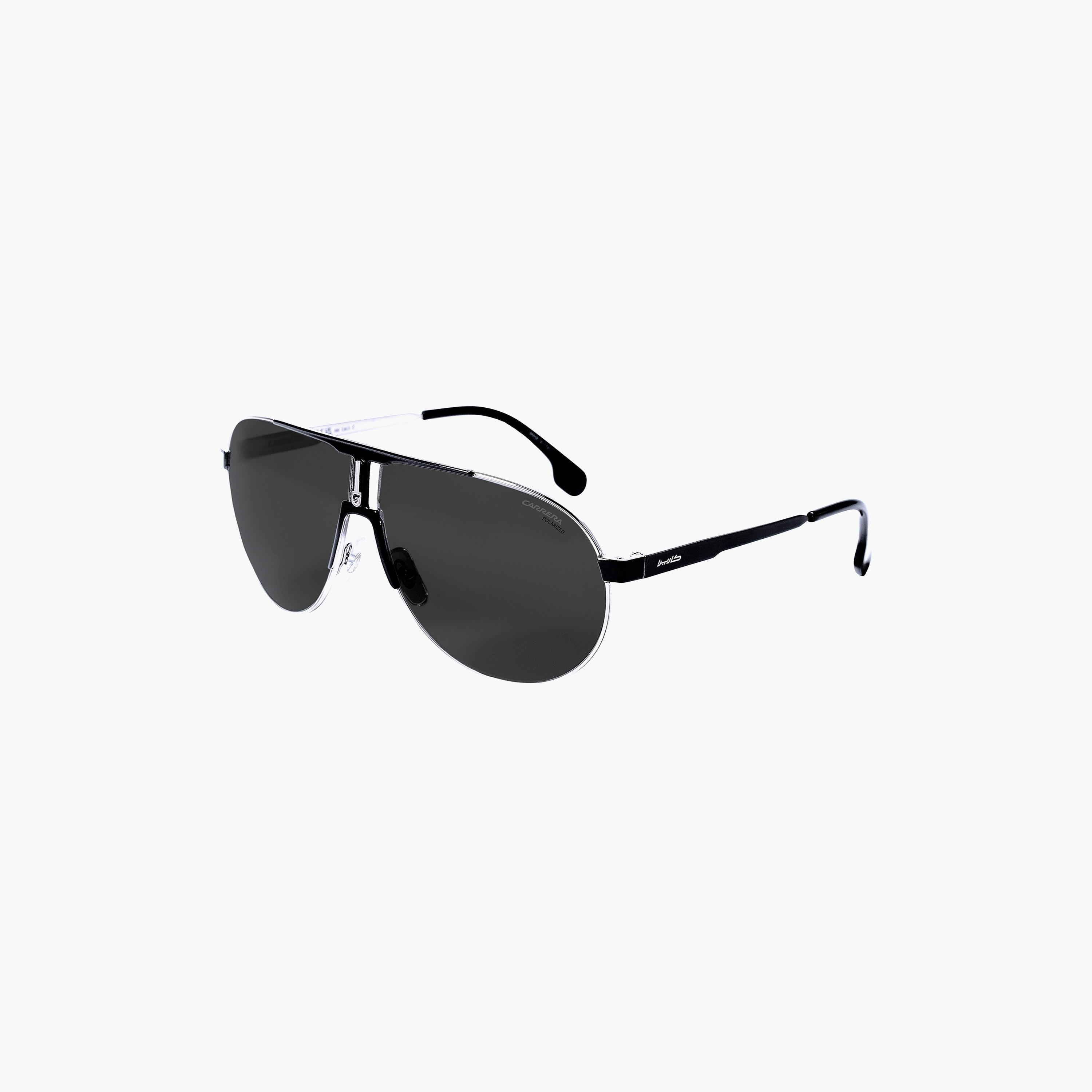 Carrera Polarized Grey Lens 66 MM Aviator Sunglasses | CARRERA 1005/SN-men-sunglasses-image-1