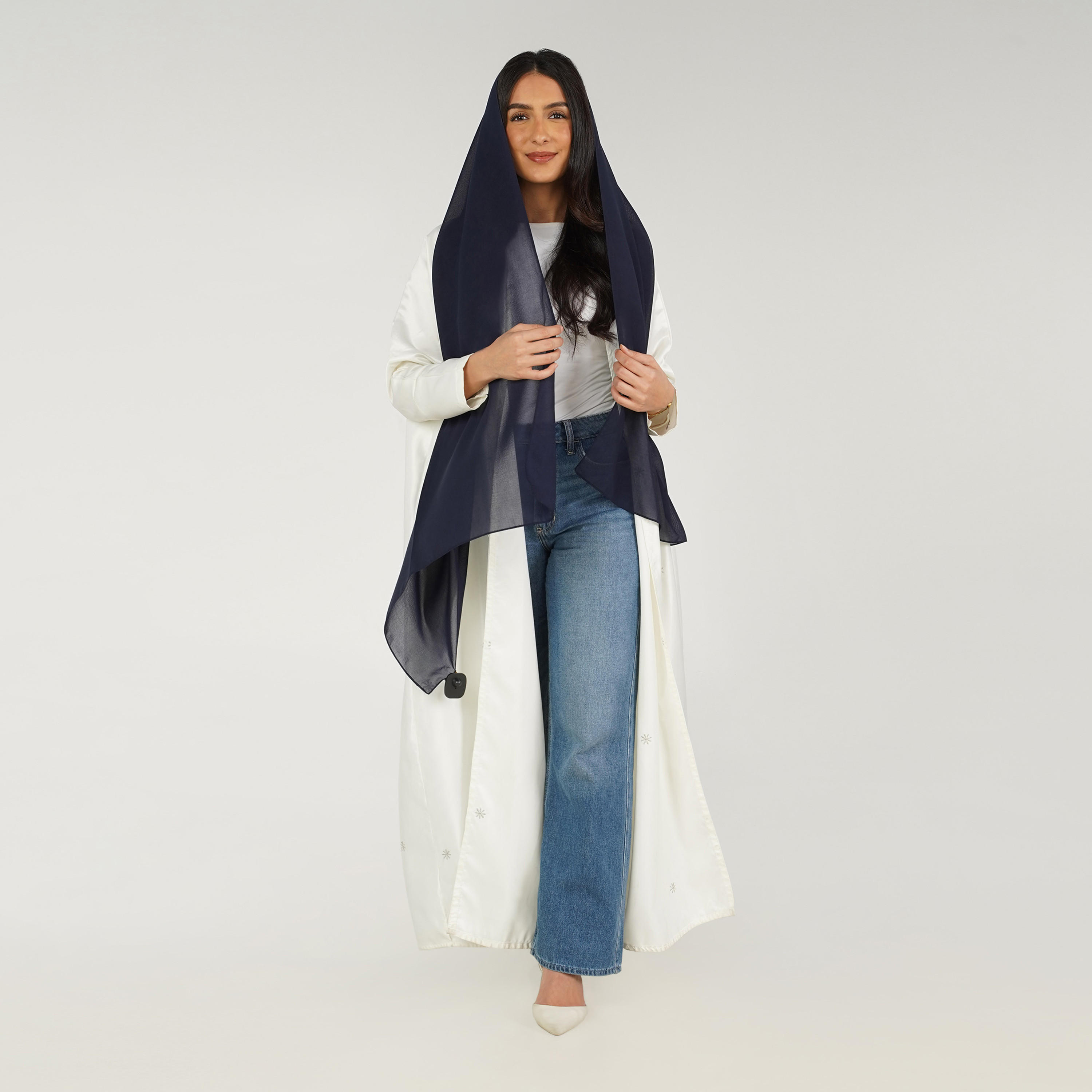 Zora Solid Chiffon Hijabs -women-arabicclothing-headscarf-hijab-image-1