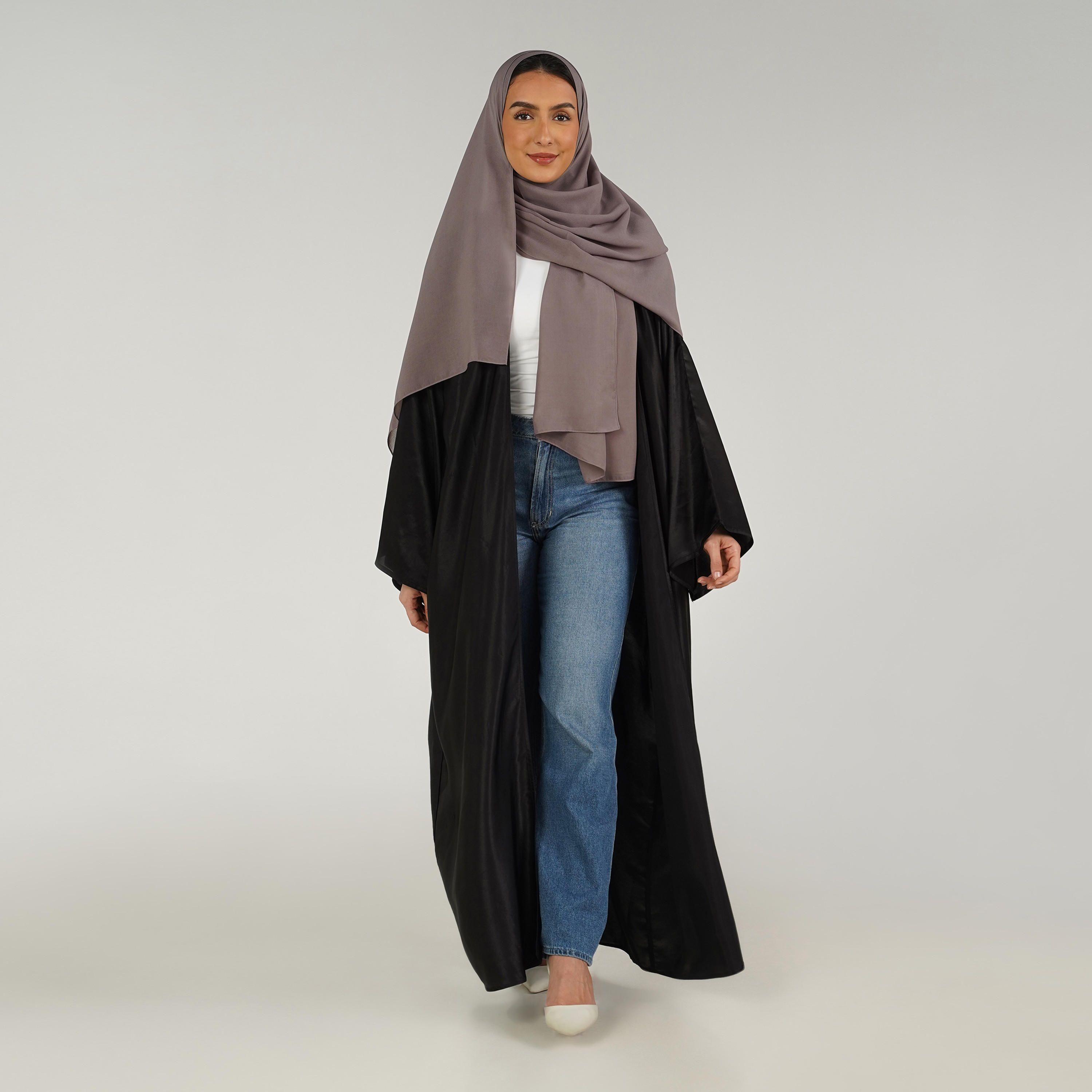Zora Solid Chiffon Hijabs -women-arabicclothing-headscarf-hijab-image-2