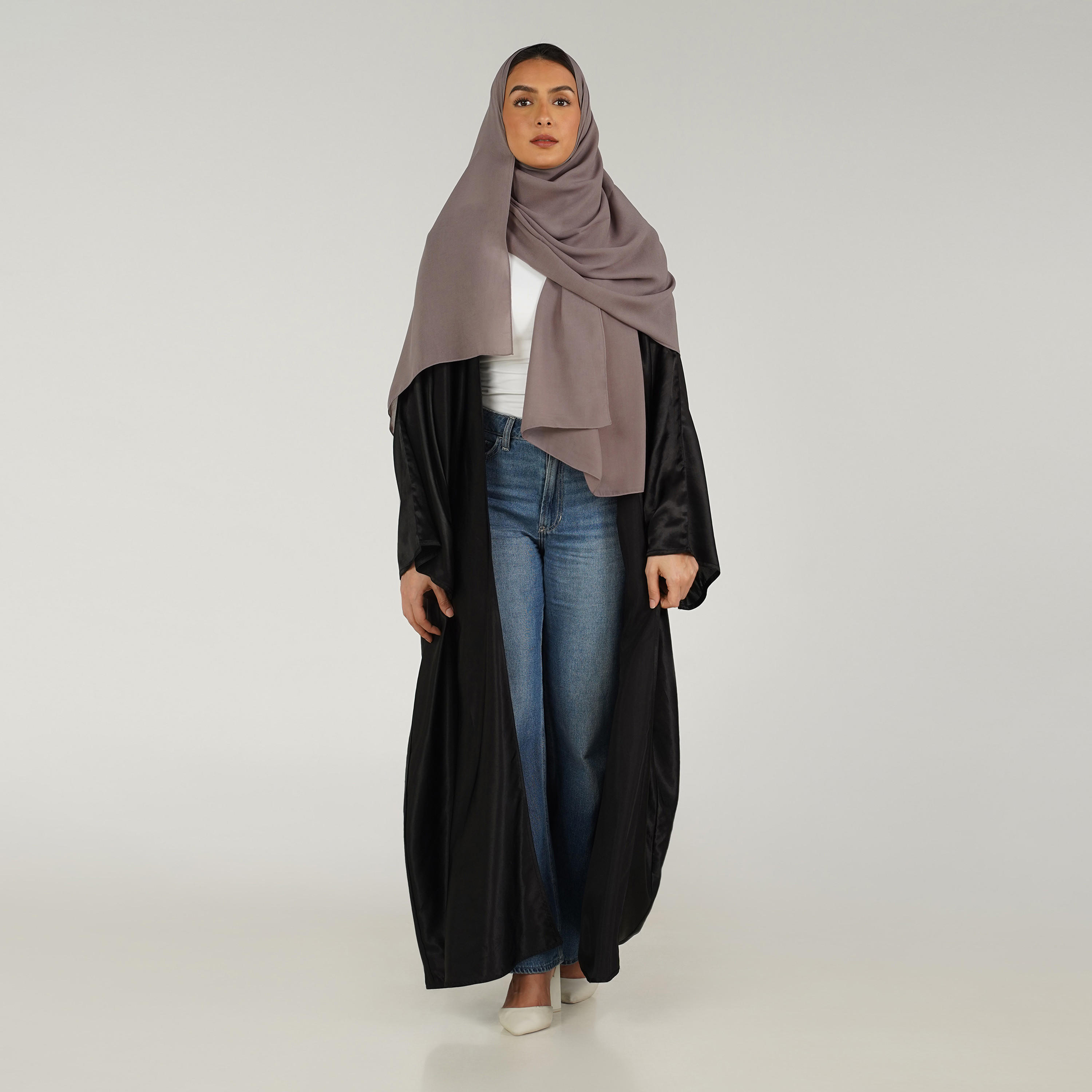Zora Solid Chiffon Hijabs -women-arabicclothing-headscarf-hijab-image-4