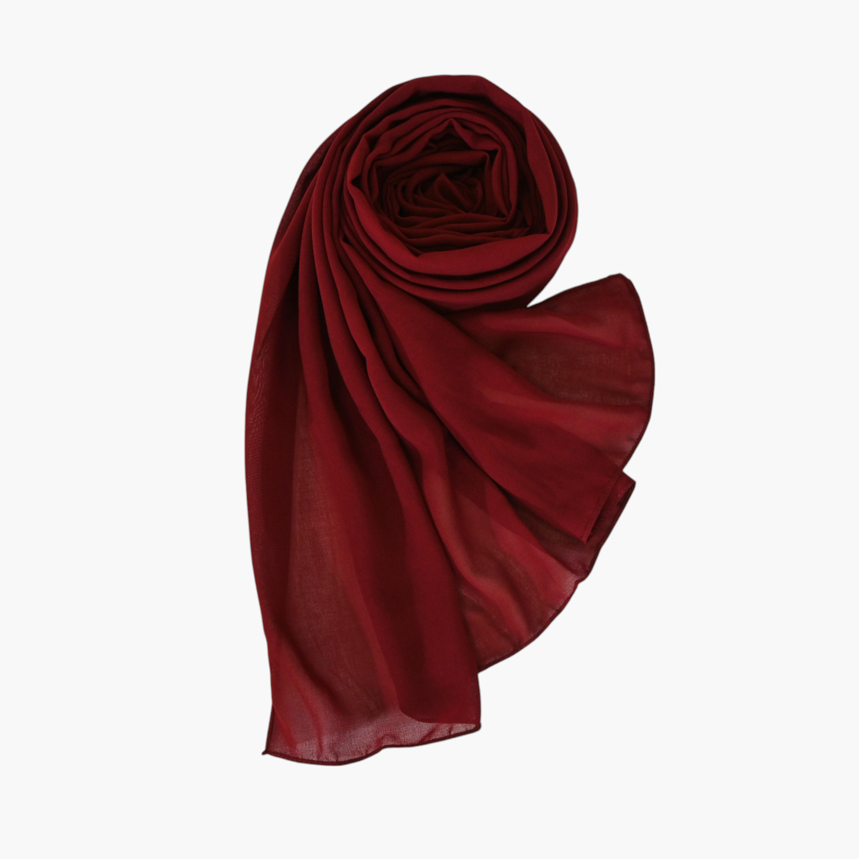 Zora Solid Chiffon Hijabs -women-clothingaccessories-scarves-image-4