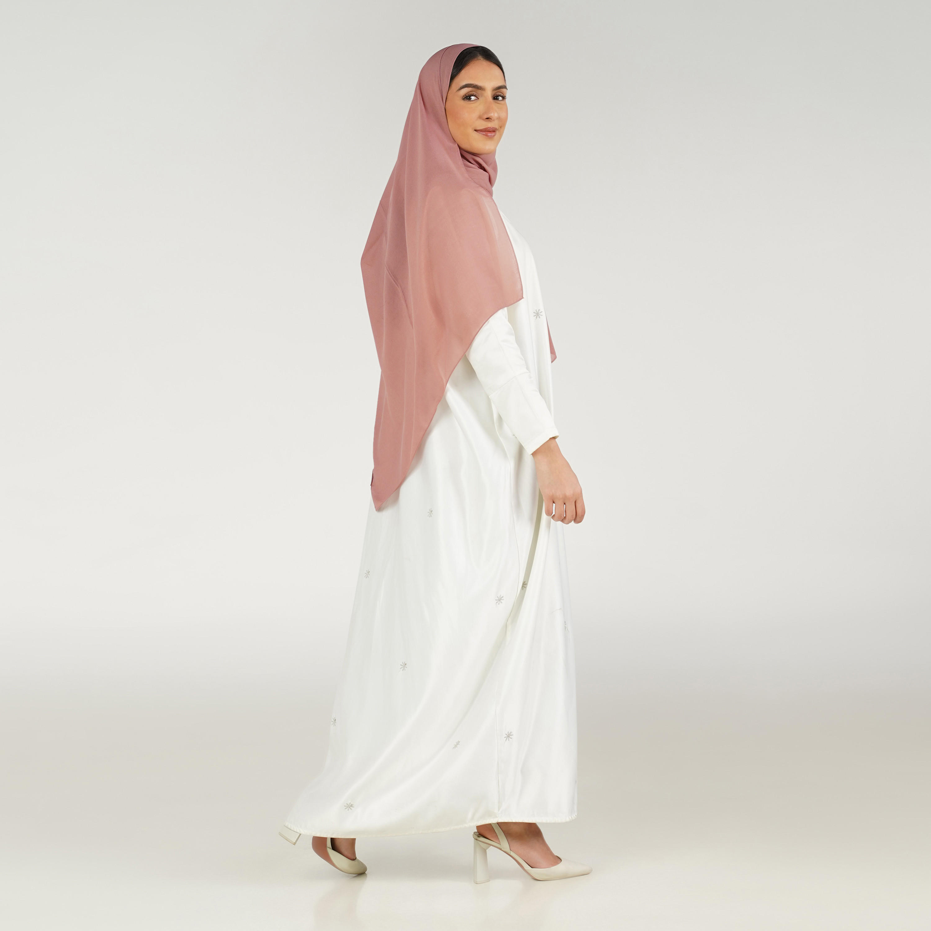 Zora Solid Chiffon Hijabs -women-arabicclothing-headscarf-hijab-image-1
