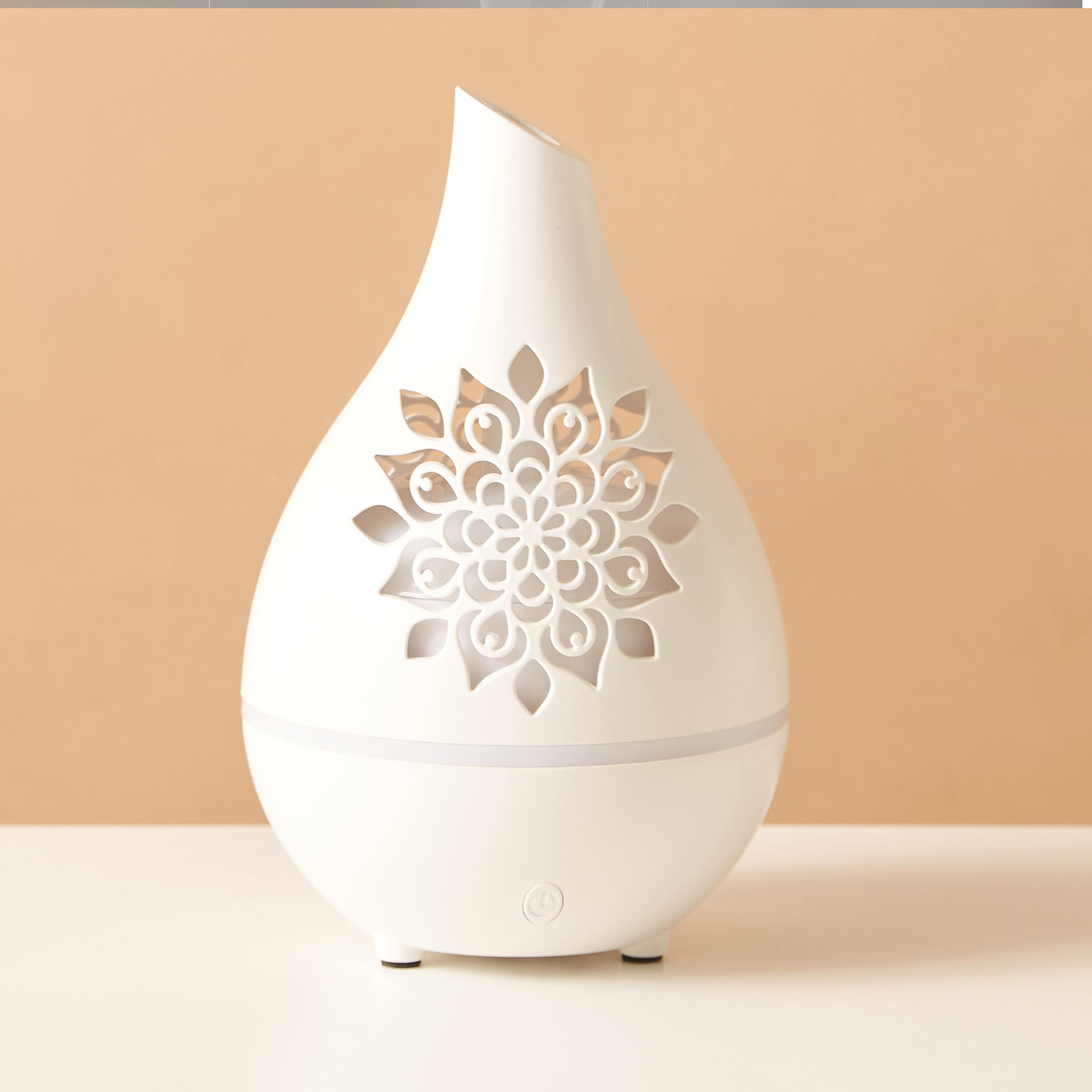 Jasmine Cutwork Detail Aroma Diffuser - 100 ml-household-homefragrance-airrevitalisersandhumidifiers-image-5