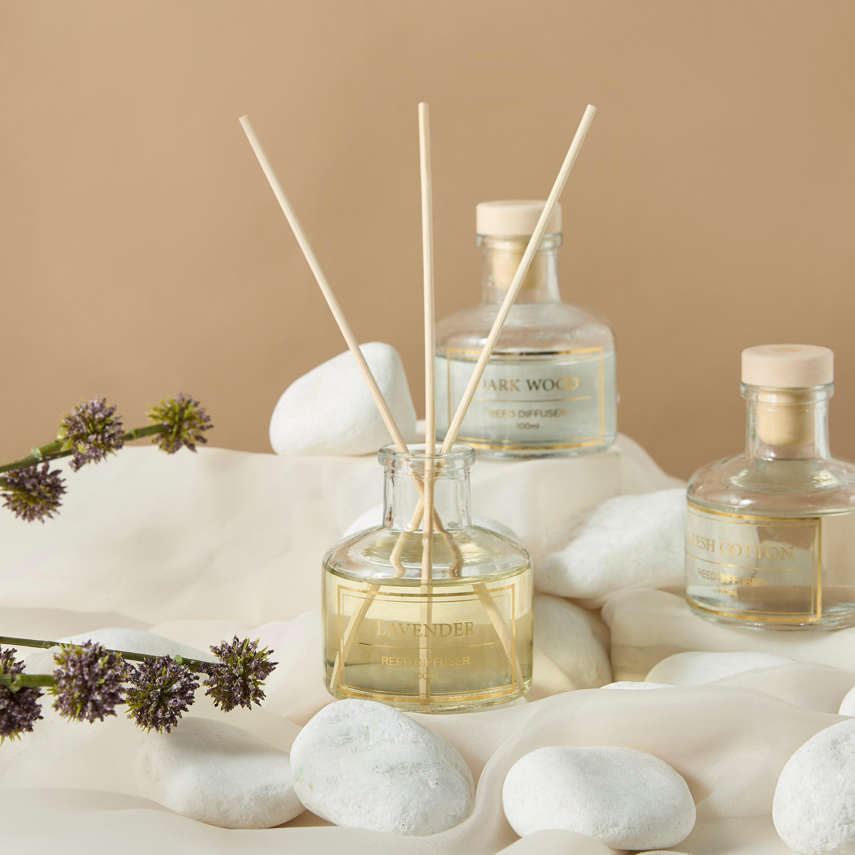 موزّع عطور عيدان خشبية برائحة الافندر من جرانديور- 100 مل-household-homefragrance-reeddiffusers-image-5