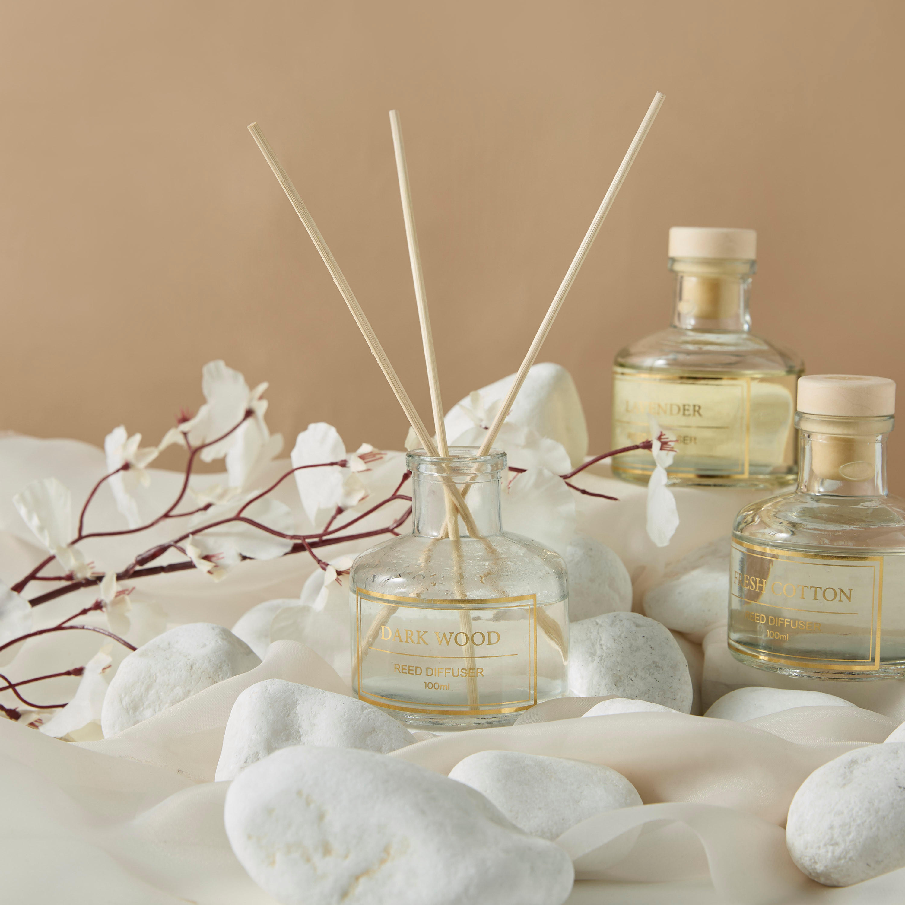 Grandeur Darkwood Reed Diffuser - 100 ml-household-homefragrance-reeddiffusers-image-1
