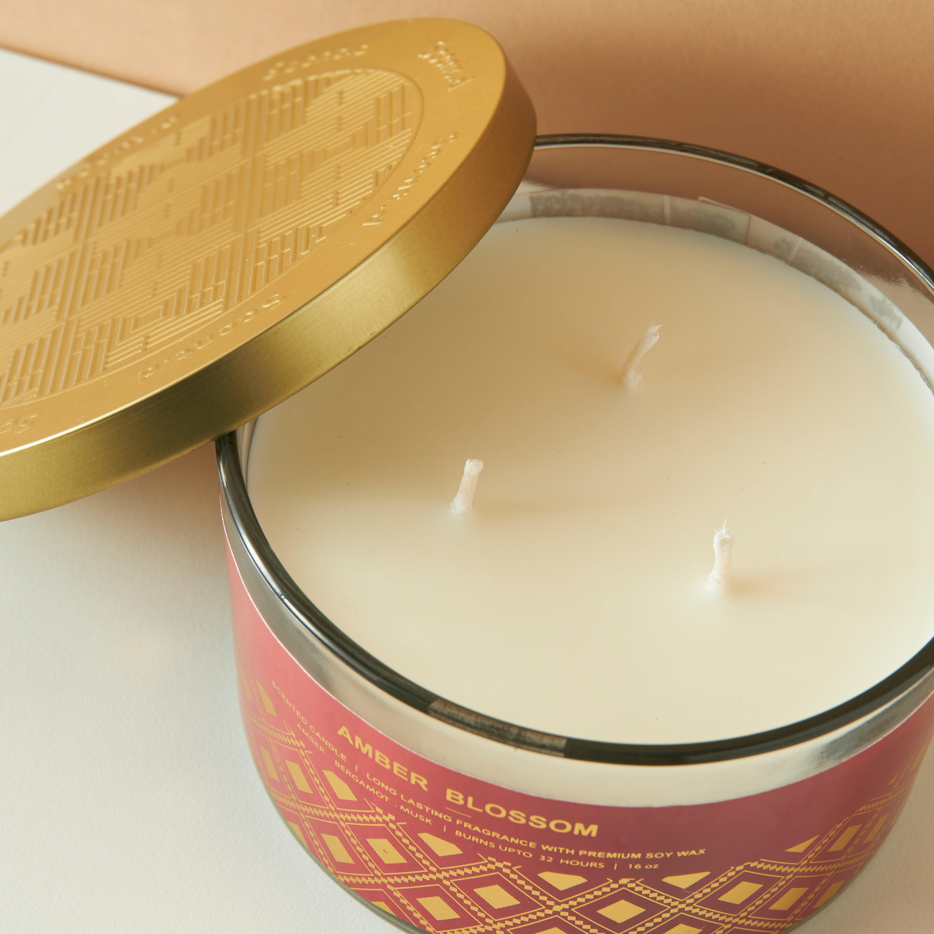 Scent.d Amber Blossom 3-Wick Jar Candle - 16 oz-household-homefragrance-candles-image-3