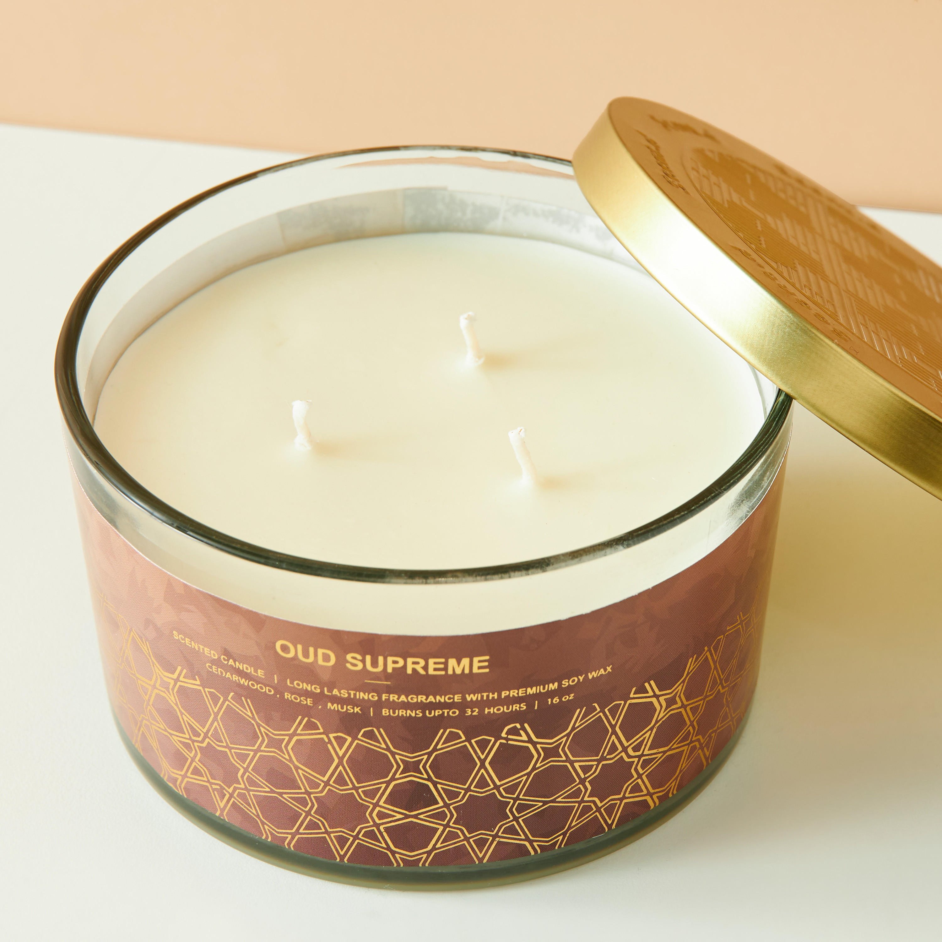 Scent.d Oud Supreme 3-Wick Jar Candle - 16 oz-household-homefragrance-candles-image-3