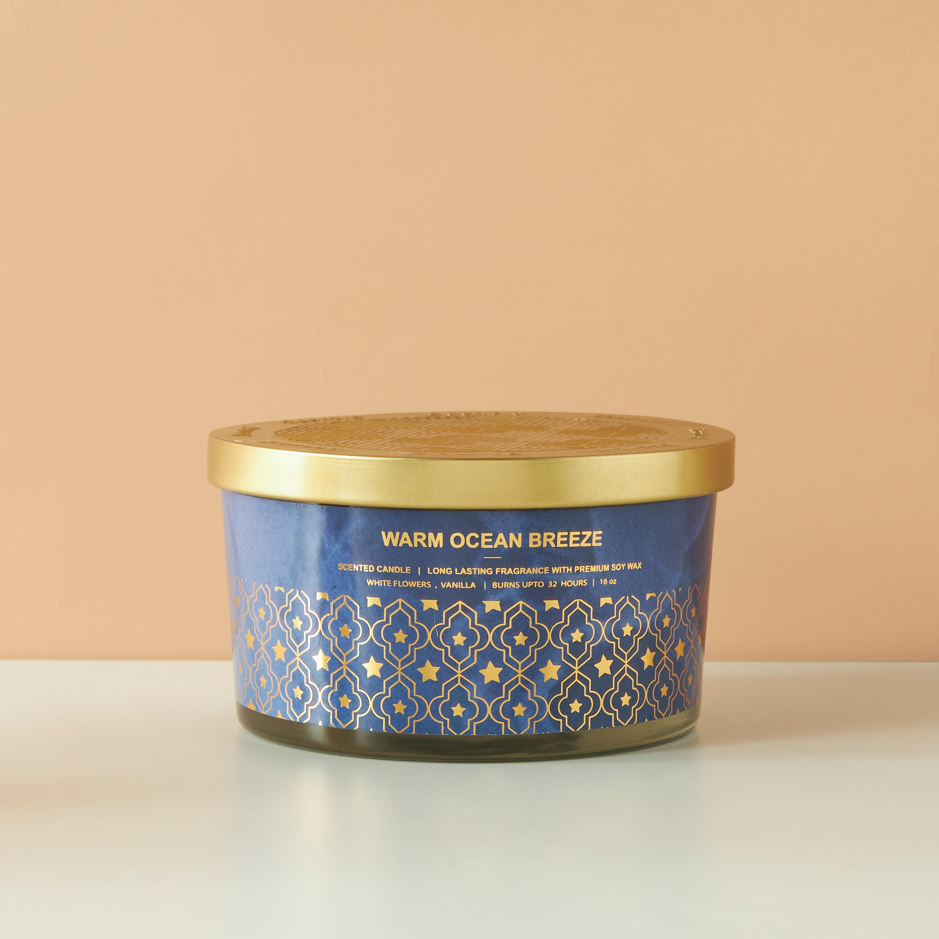Scent.d Warm Ocean Breeze 3-Wick Jar Candle - 16 oz-household-homefragrance-candles-image-2