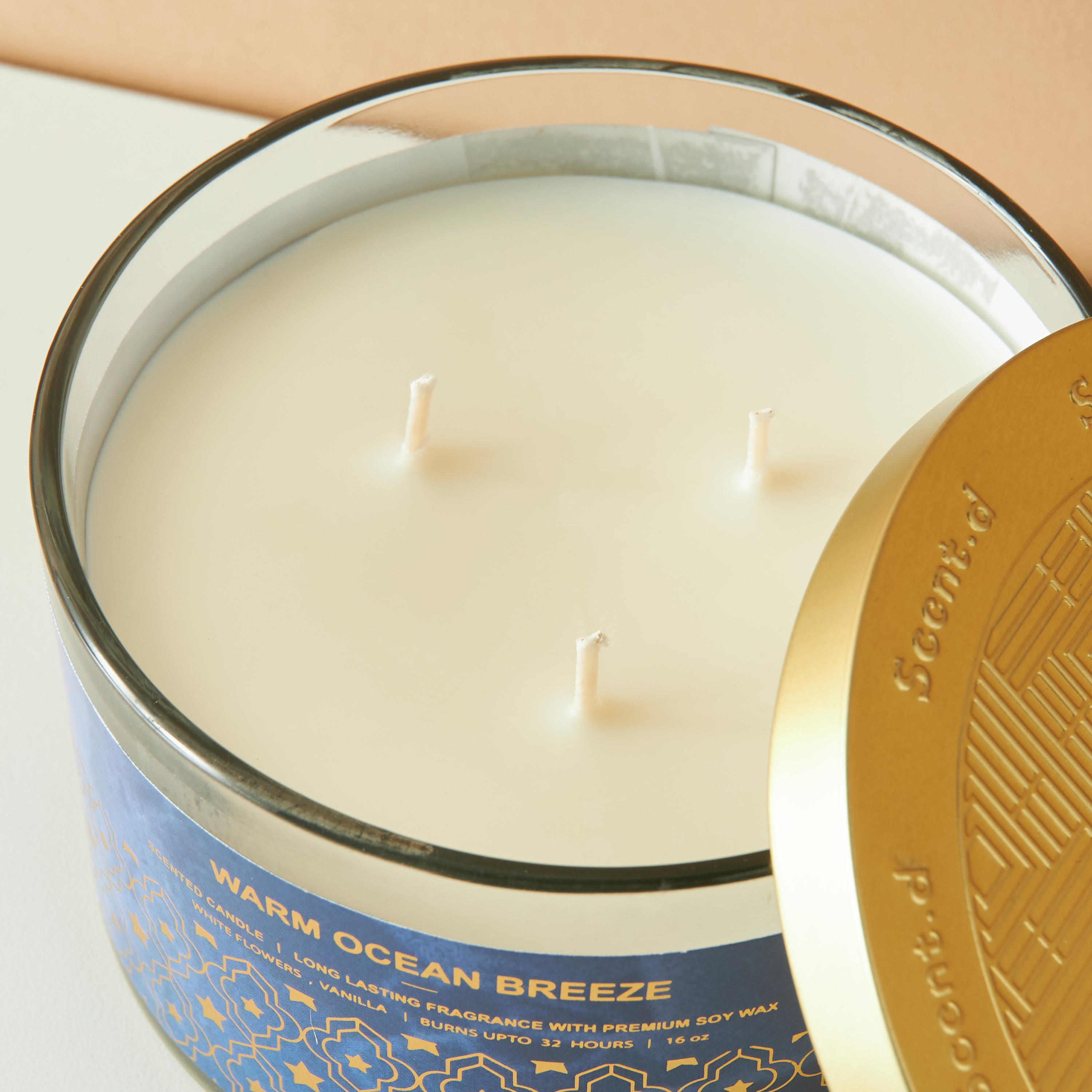 Scent.d Warm Ocean Breeze 3-Wick Jar Candle - 16 oz-household-homefragrance-candles-image-3
