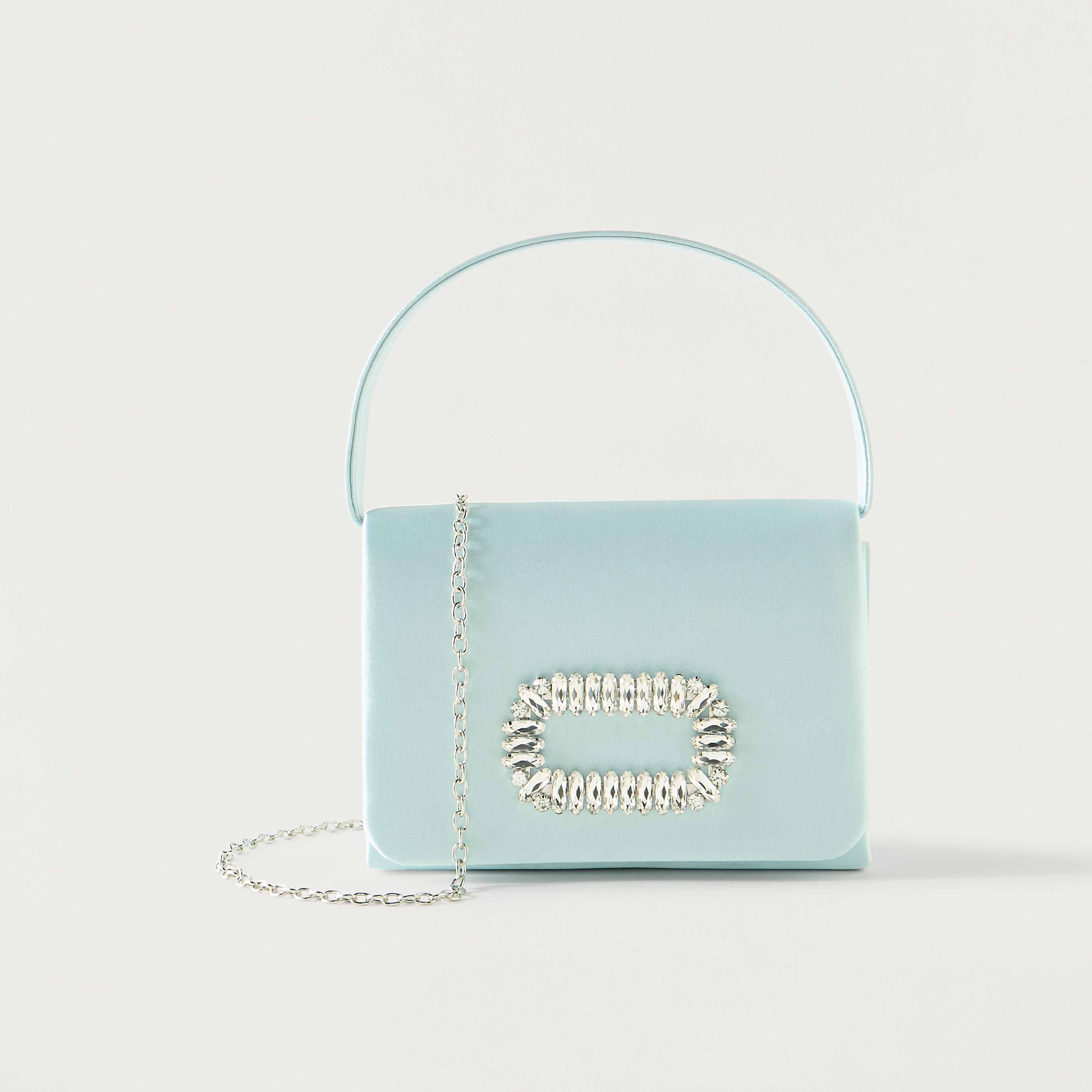 شنطة كروس بودي مزينة بحجر الراين وحزام سلسلة من ساشا-women-bagsandwallets-handbags-image-1