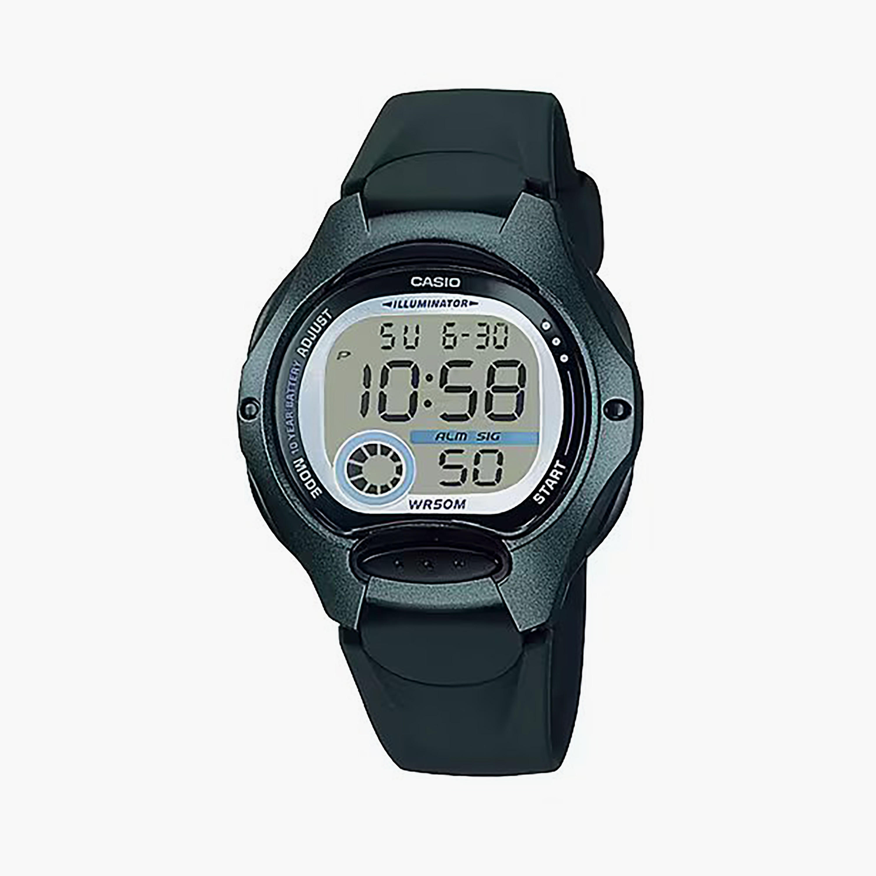 LW-200-1AVDF- راقب حزام راتنج رقميّة أسود للنساء كاسيو-women-watchesandjewellery-watches-image-3