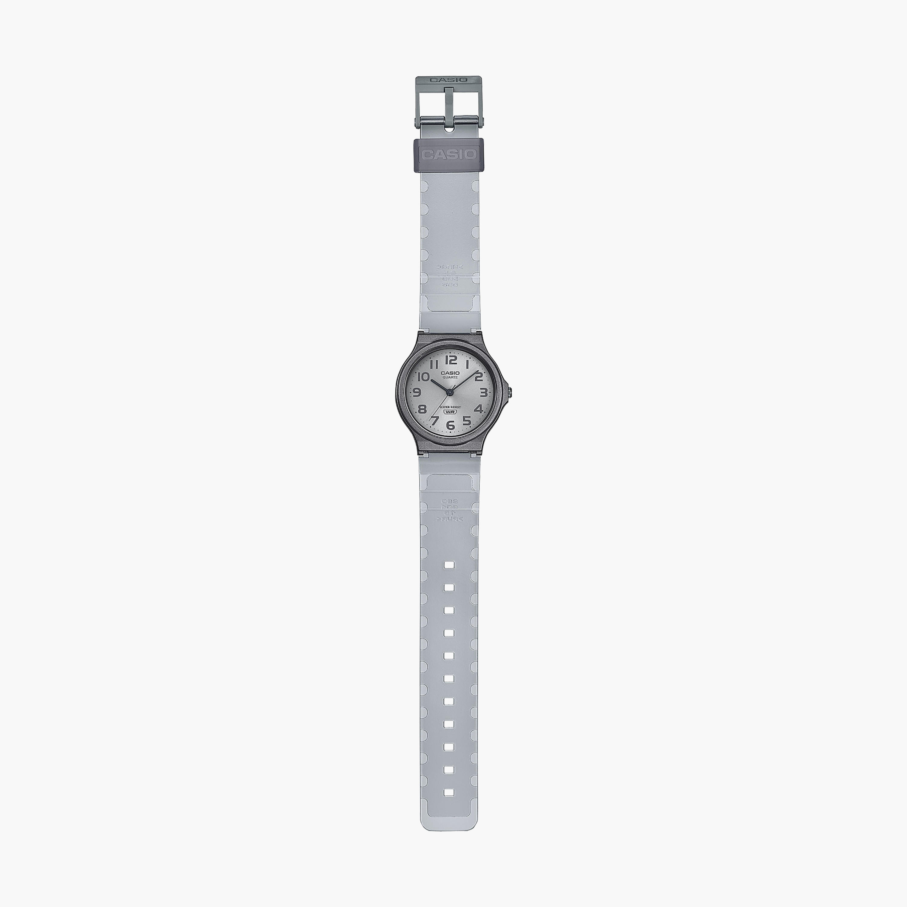 Casio Women's Transparent Analog Silicone Strap Watch | MQ-24S-8BDF | 35 MM-women-watchesandjewellery-watches-image-2