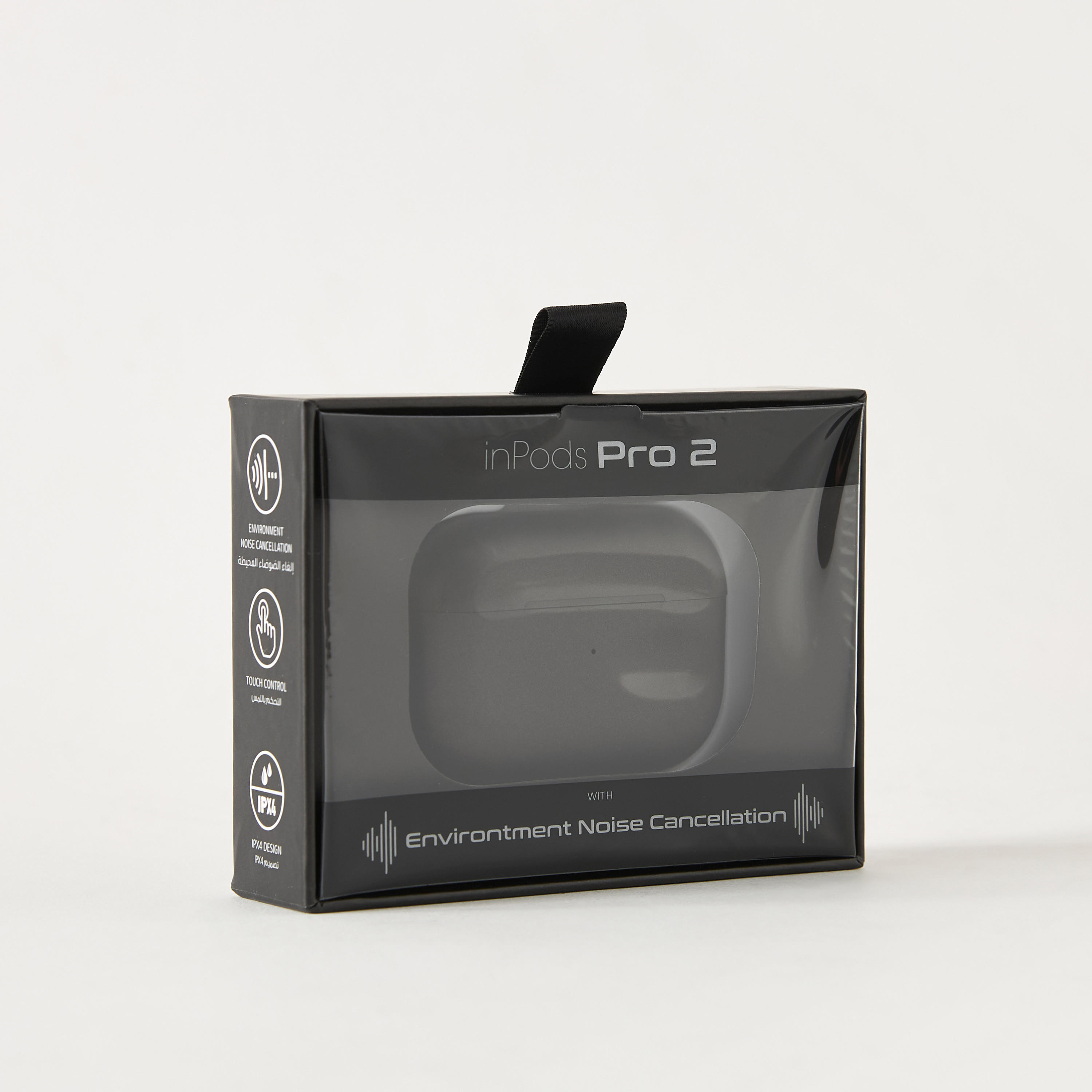 DOMA Inpods Pro 2 with Noise Cancellation - 6.23x4.55x2.3 cms-electronics-headphonesandearphones-image-8