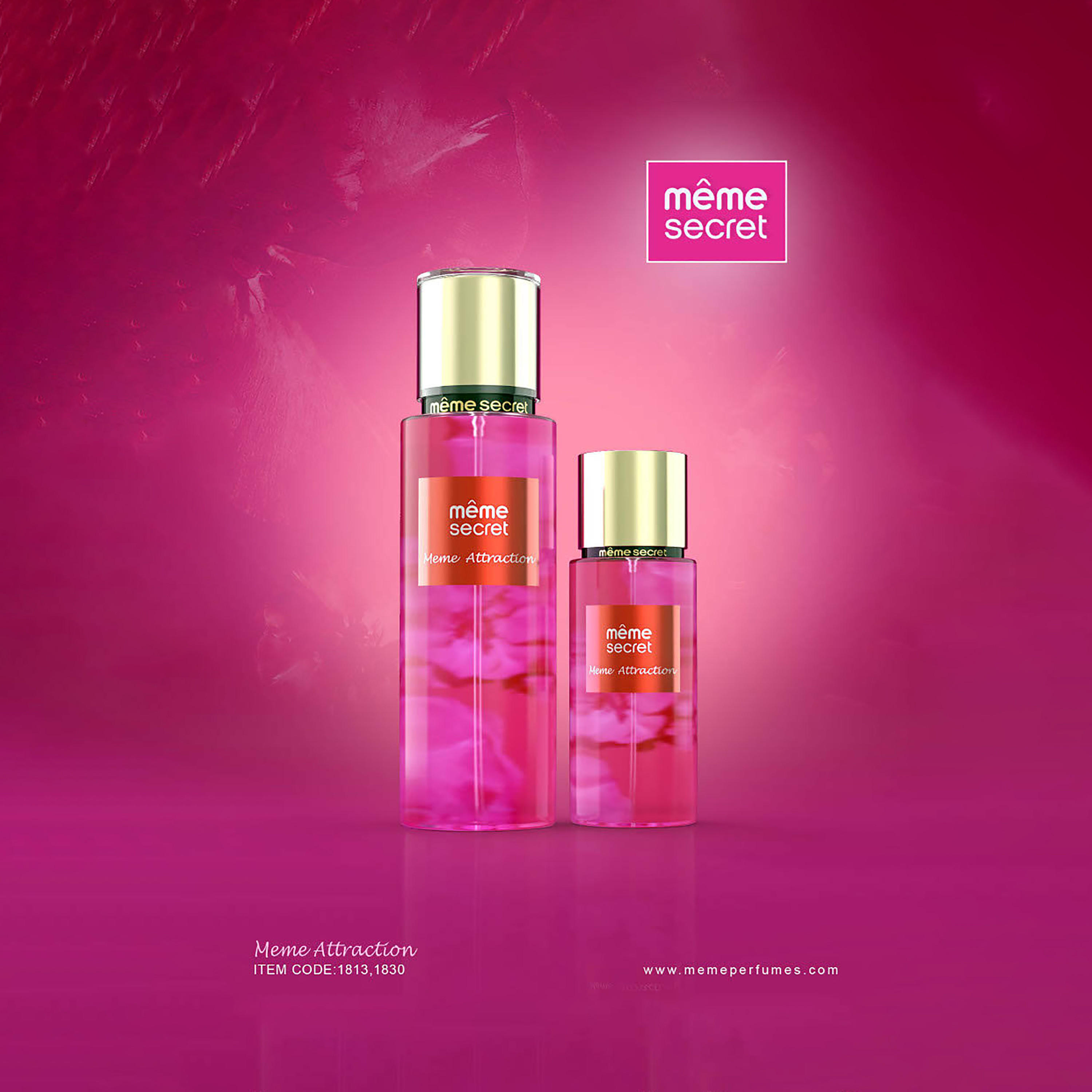 Meme Attraction Body Mist 250Ml-beautyandpersonalcare-skin-cleansers-tonerandmists-image-2