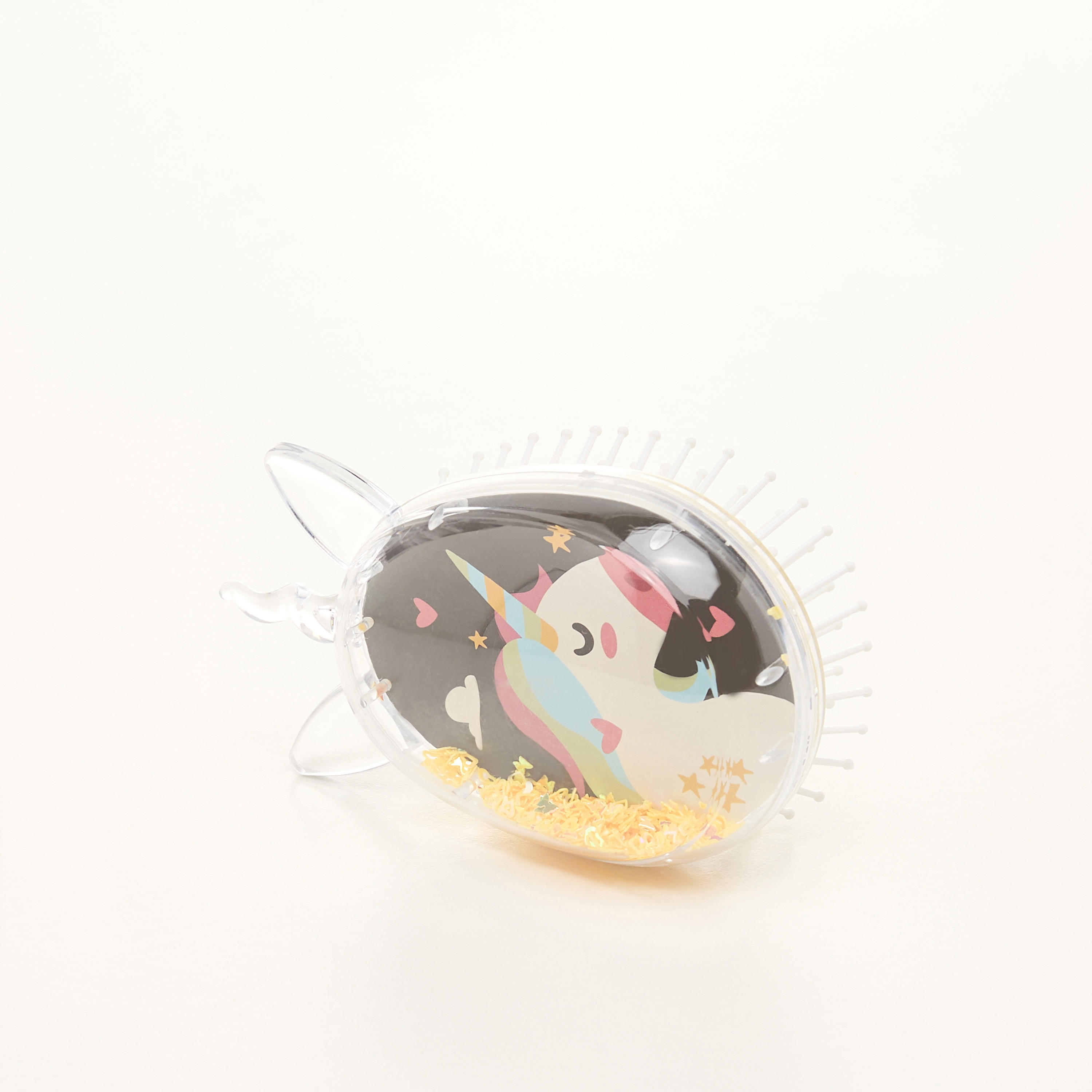 Unicorn Patterned Hair Brush-beautyandpersonalcare-hair-stylingtools-hairbrushesandcombs-image-1