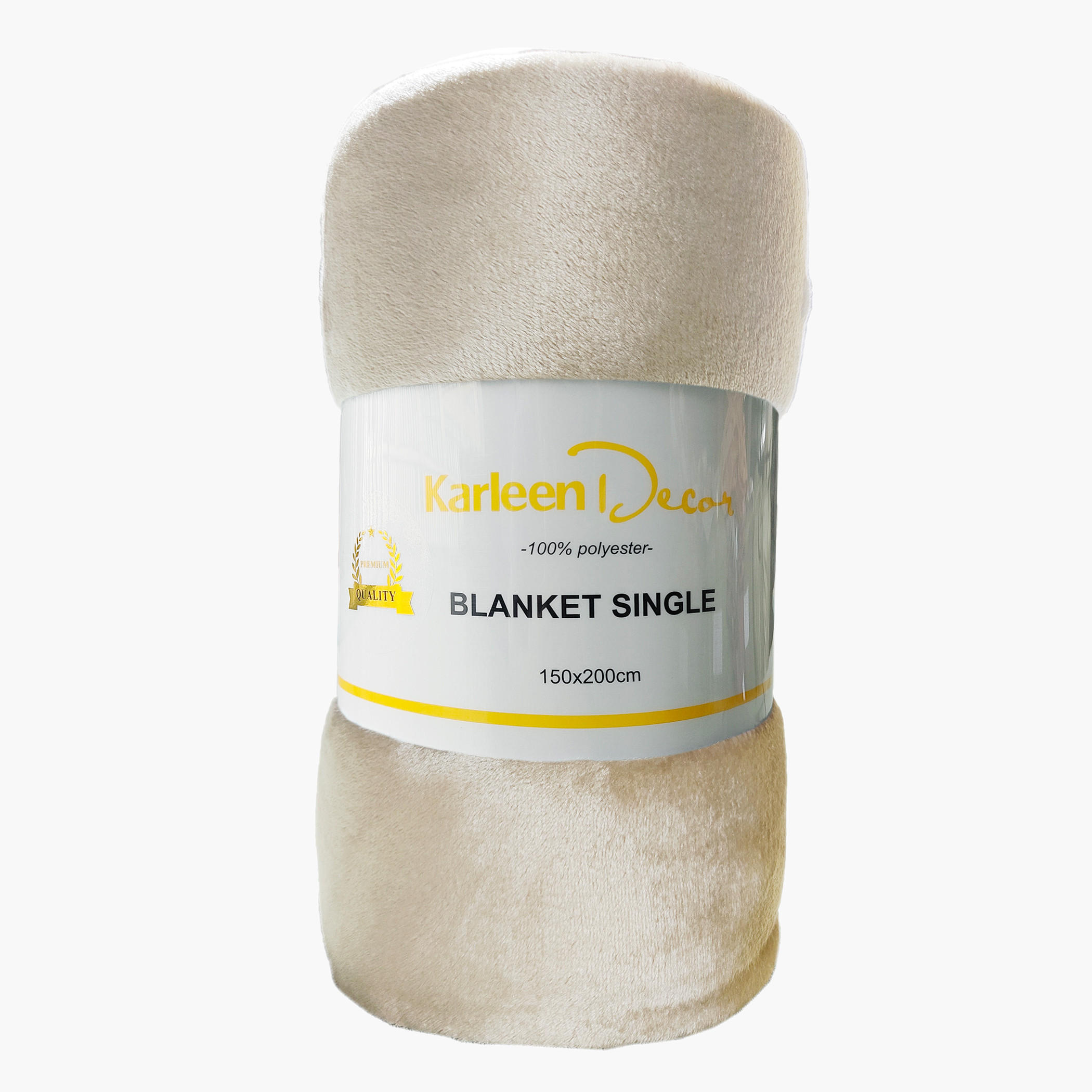 بطانية فلانيل من كارلين ديكور - 150x200 سم-household-bedding-blankets-image-2