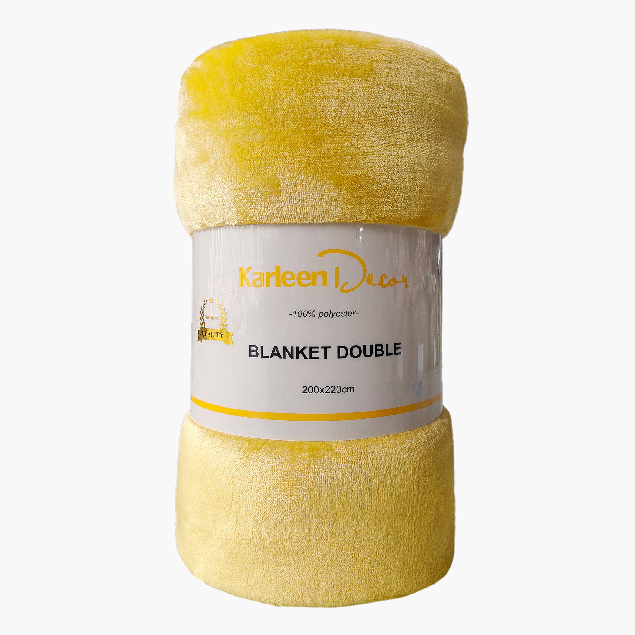 بطانية فلانيل بارزة الملمس كارلين ديكور - 200x220 سم-household-bedding-blankets-image-1