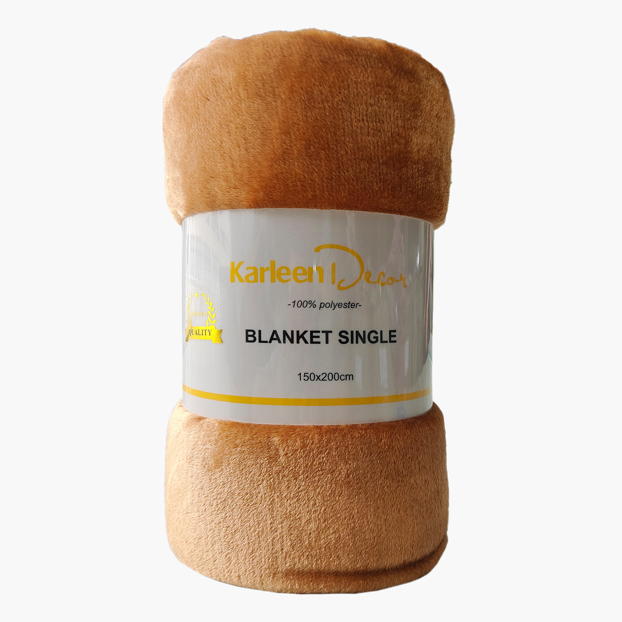 بطانية فلانيل بارزة الملمس كارلين ديكور - 150x200 سم-household-bedding-blankets-image-2