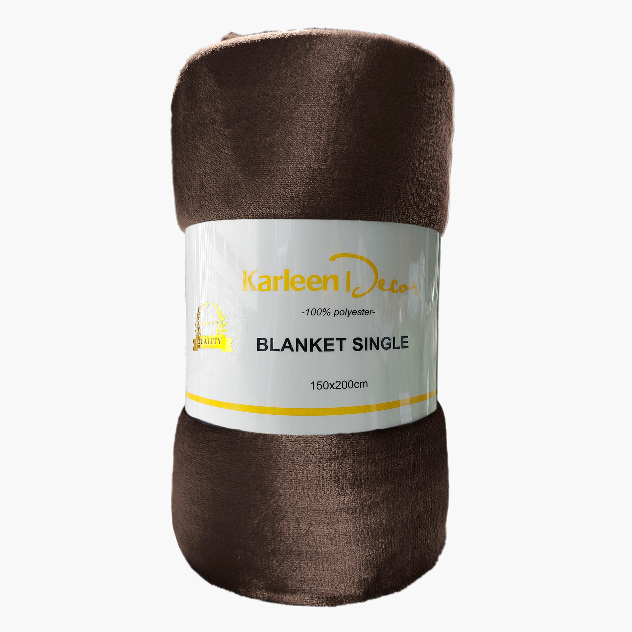 بطانية فلانيل بارزة الملمس كارلين ديكور - 150x200 سم-household-bedding-blankets-image-2