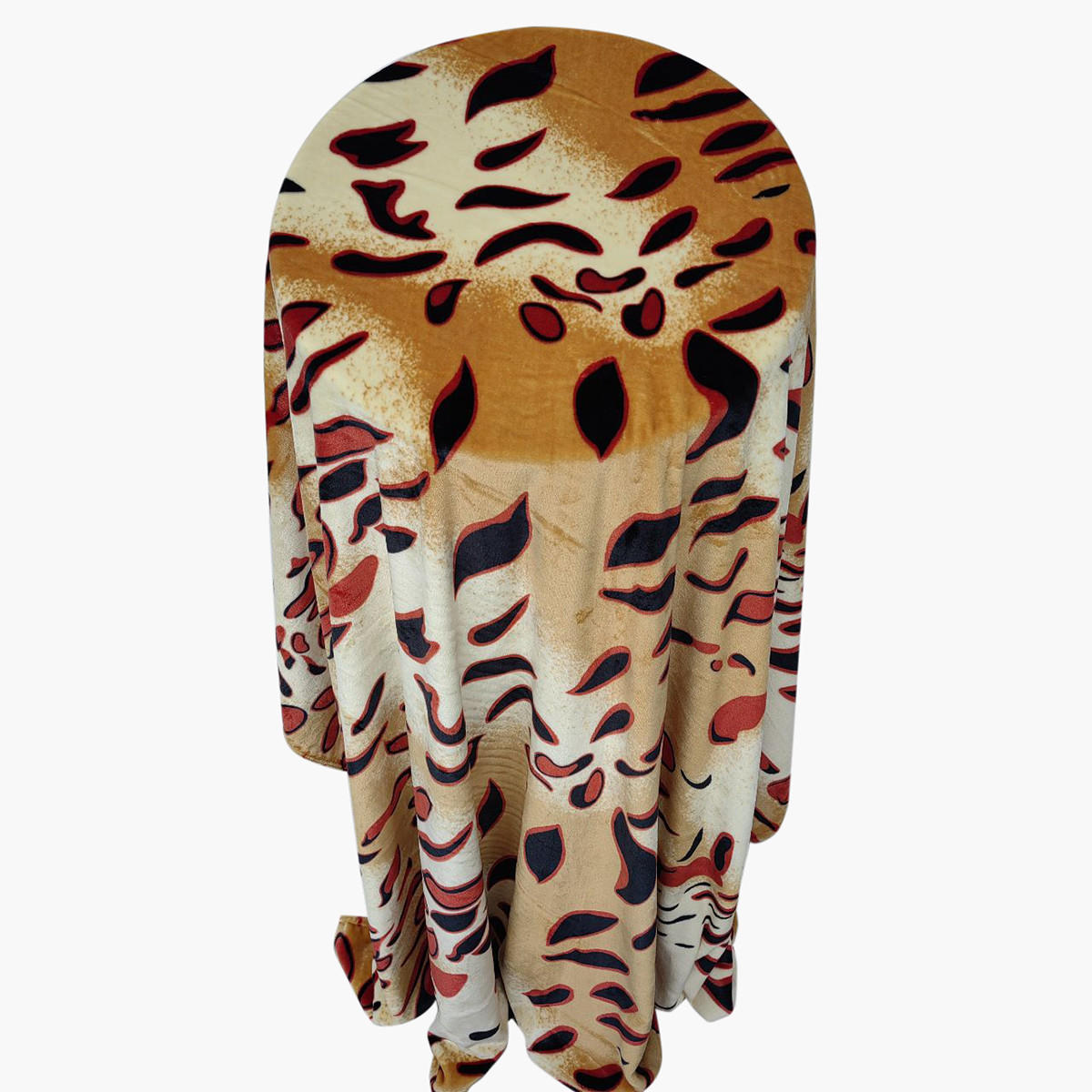 بطانية فلانيل بطبعات حيوانات من كارلين ديكور - 220x240 سم-household-bedding-blankets-image-1