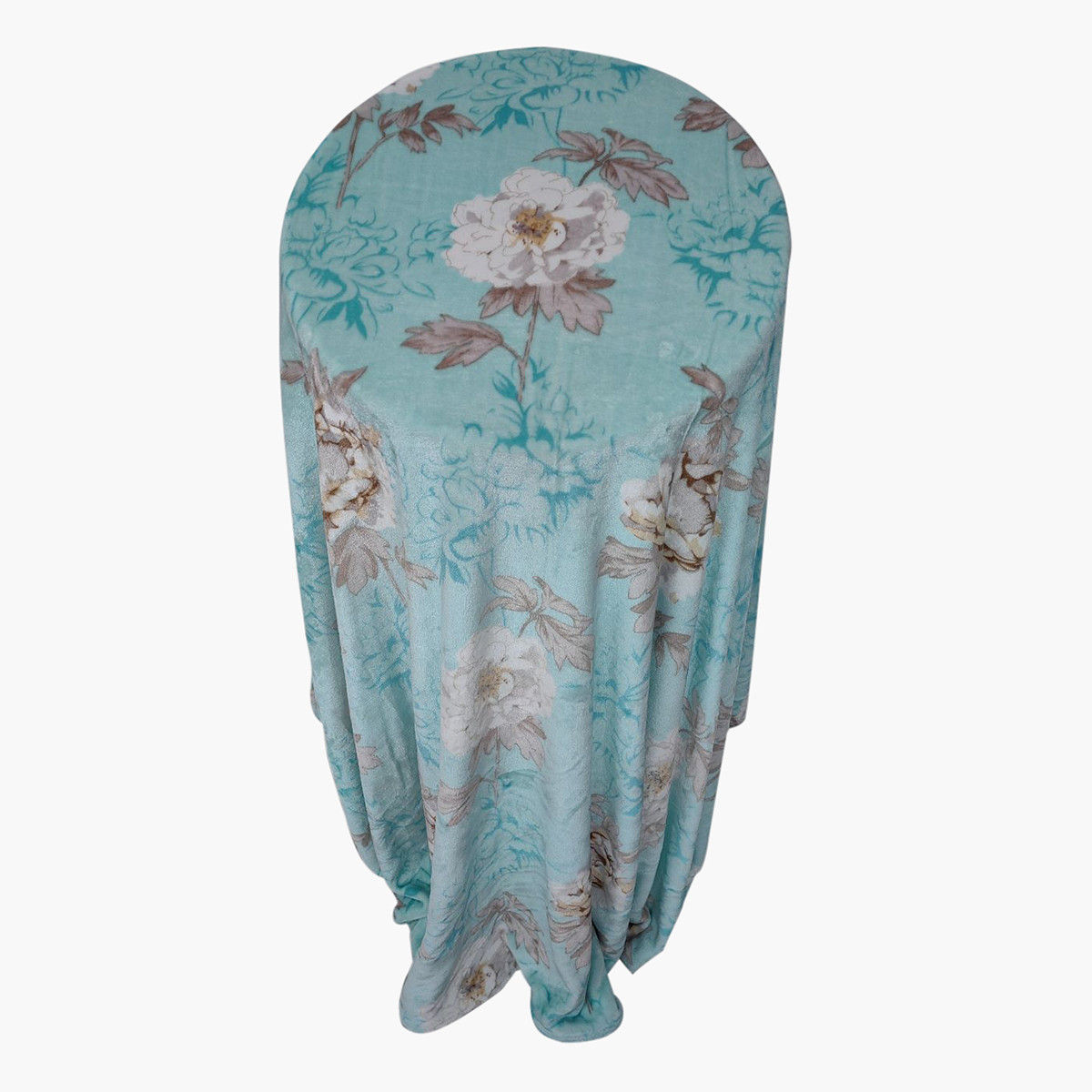 Karleen Decor Floral Print Flannel Blanket - 220x240 cms-household-bedding-blankets-image-1