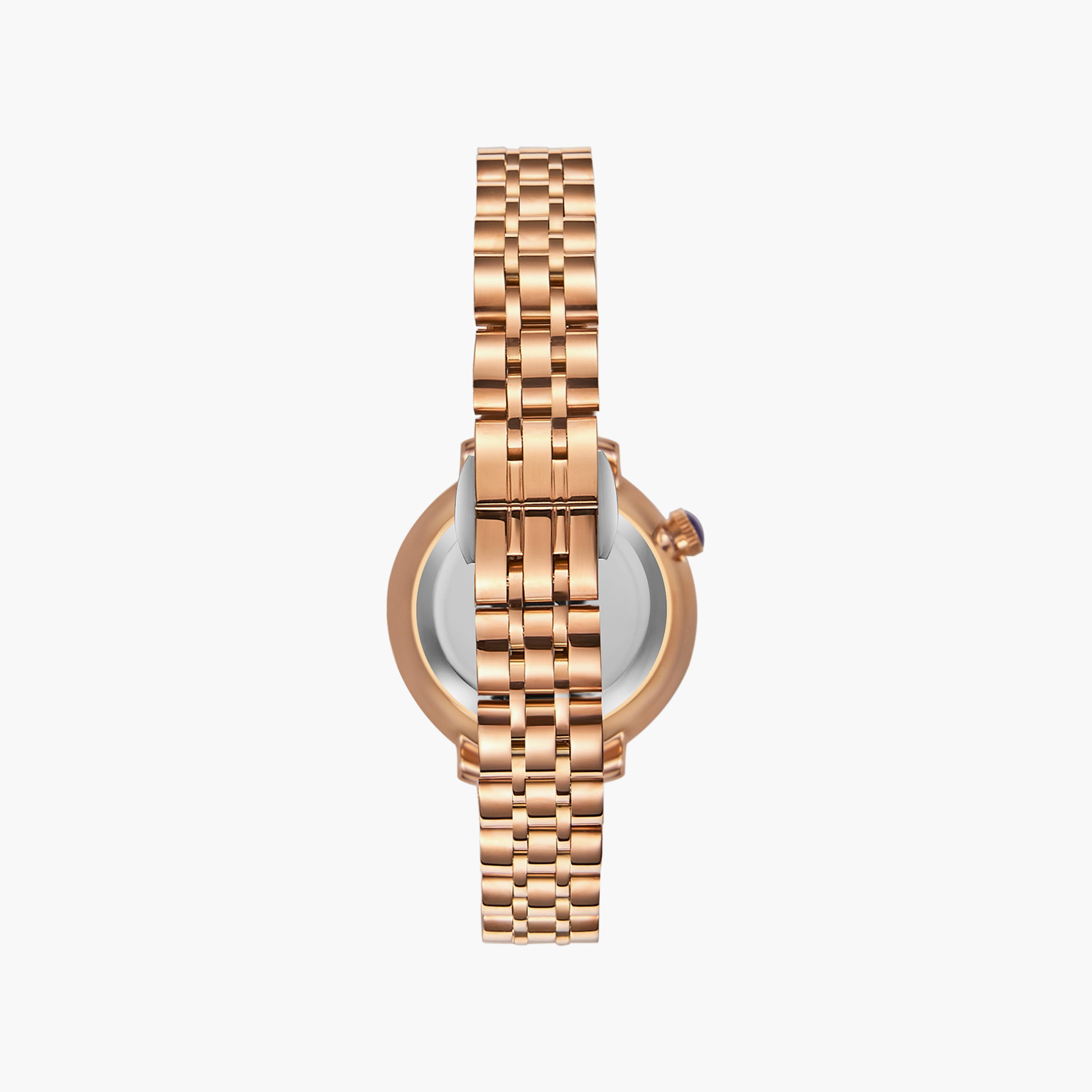  W0884L5 | ساعة جيس ذو انالوج بسوار جلدي ذهبي للنساء-women-watchesandjewellery-watches-image-3