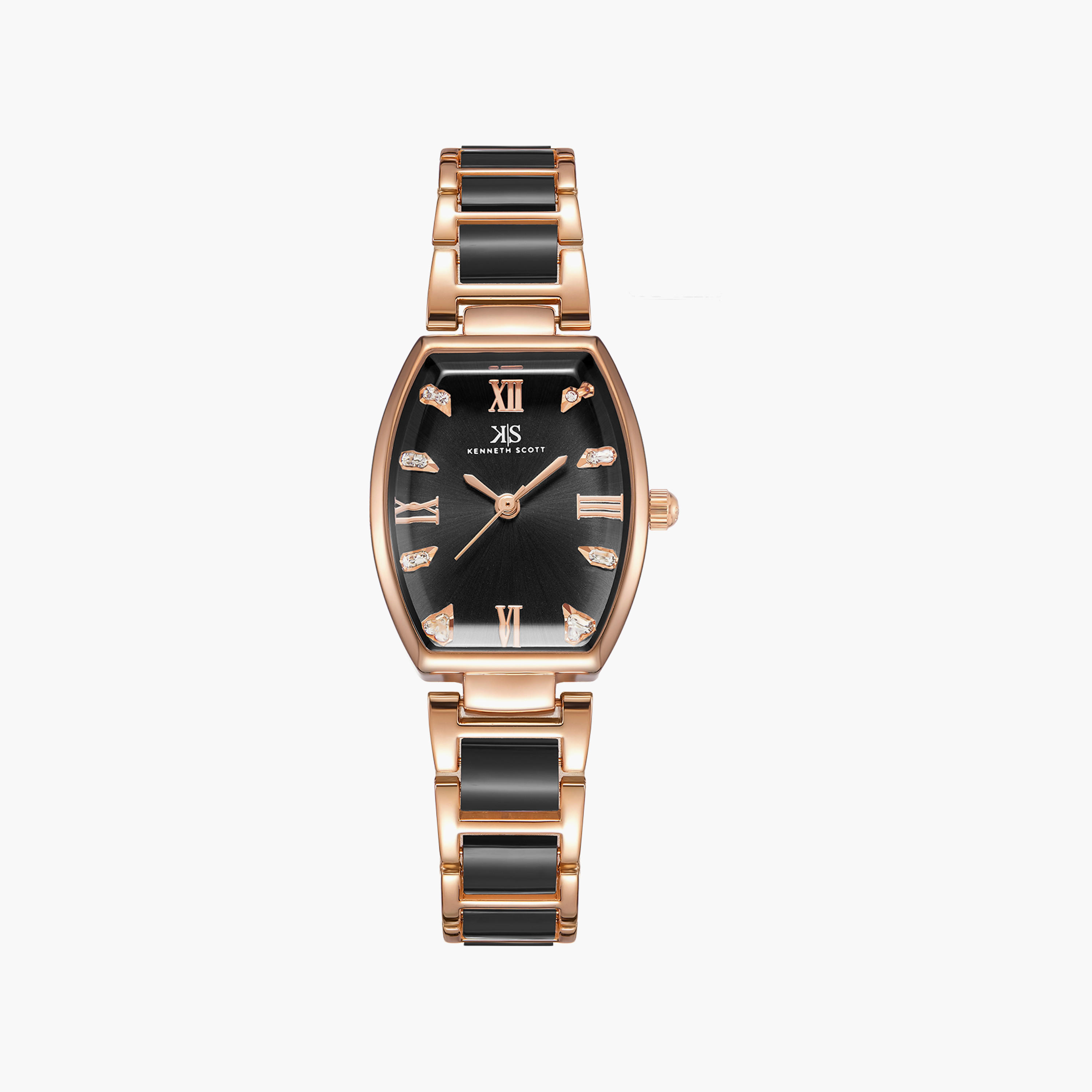  JXL07C65I - ساعة انالوج من اوماكس للنساء بمينا فضي مع سوار بني -women-watchesandjewellery-watches-image-1