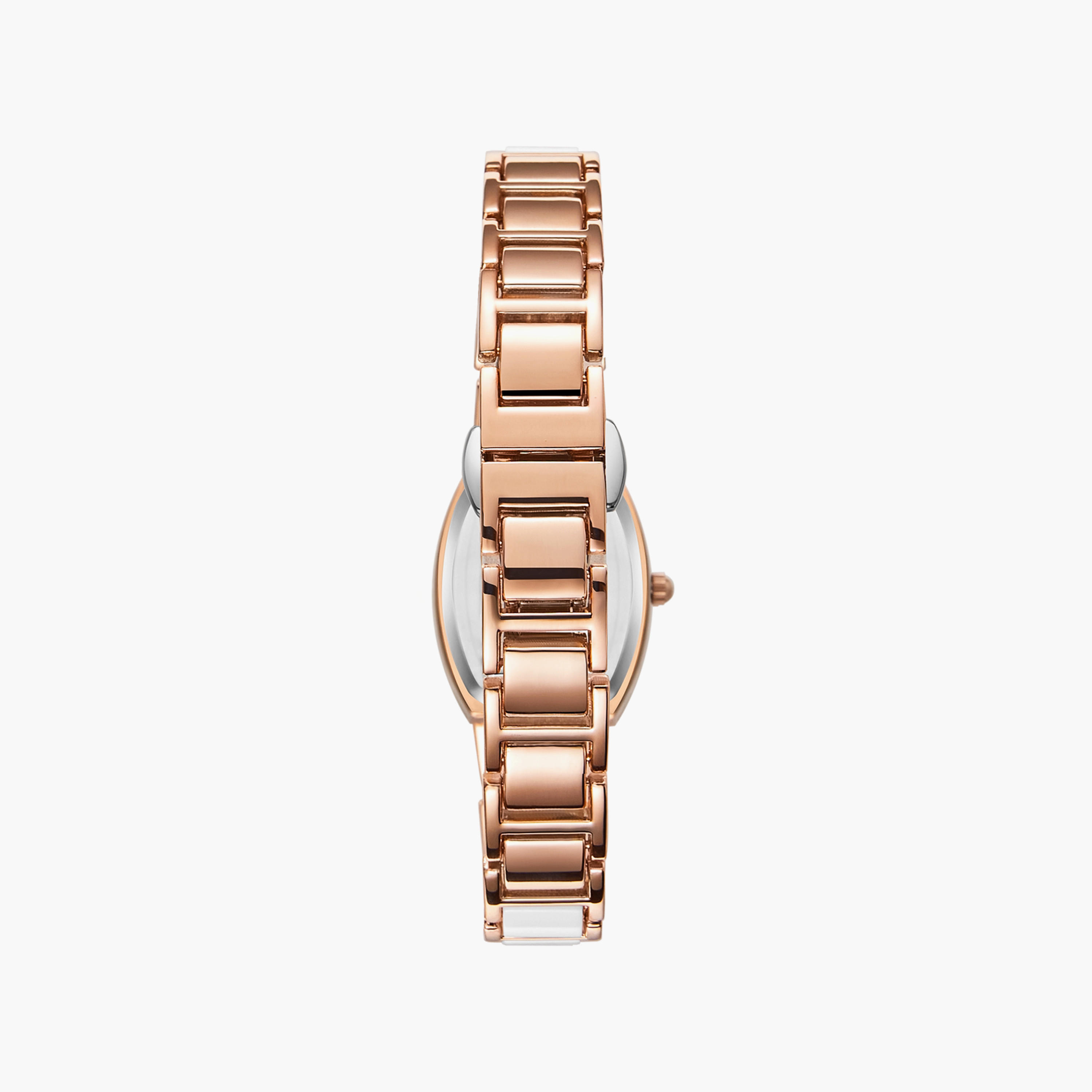 Kenneth Scott White & Rose Gold Analog Stainless Steel Strap Watch | K23520-RCWW | 24 MM-women-watchesandjewellery-watches-image-3