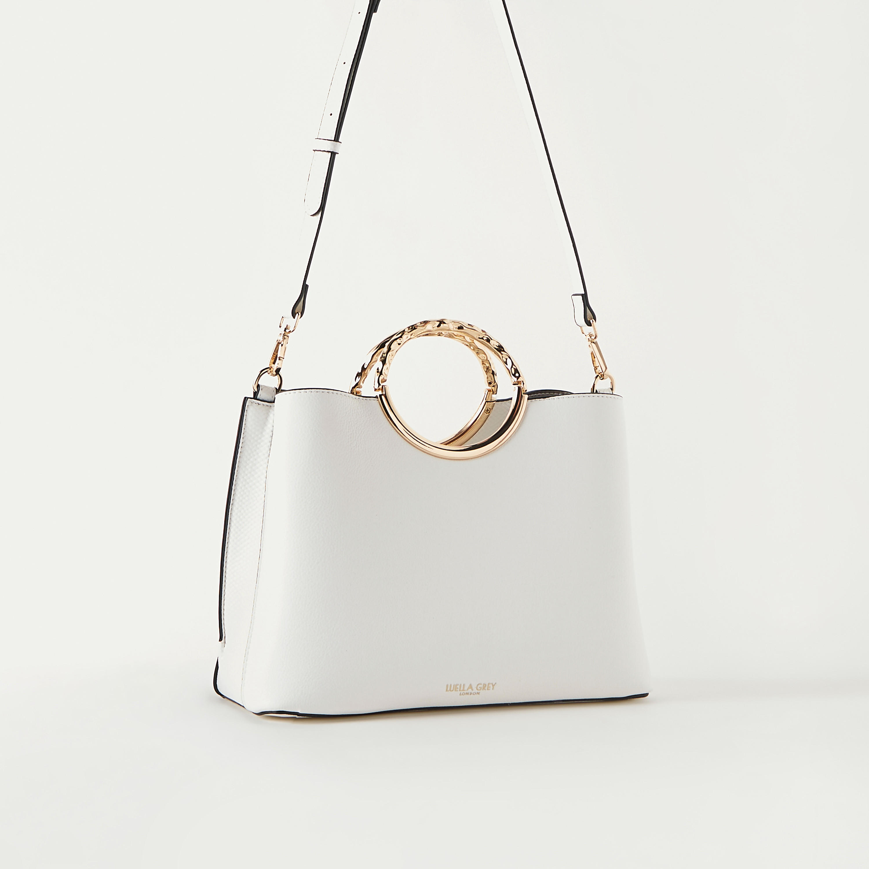 شنطة توتي سادة بحزام قابل للفصل وسحاب إغلاق من لويلا جراي-women-bagsandwallets-handbags-image-3