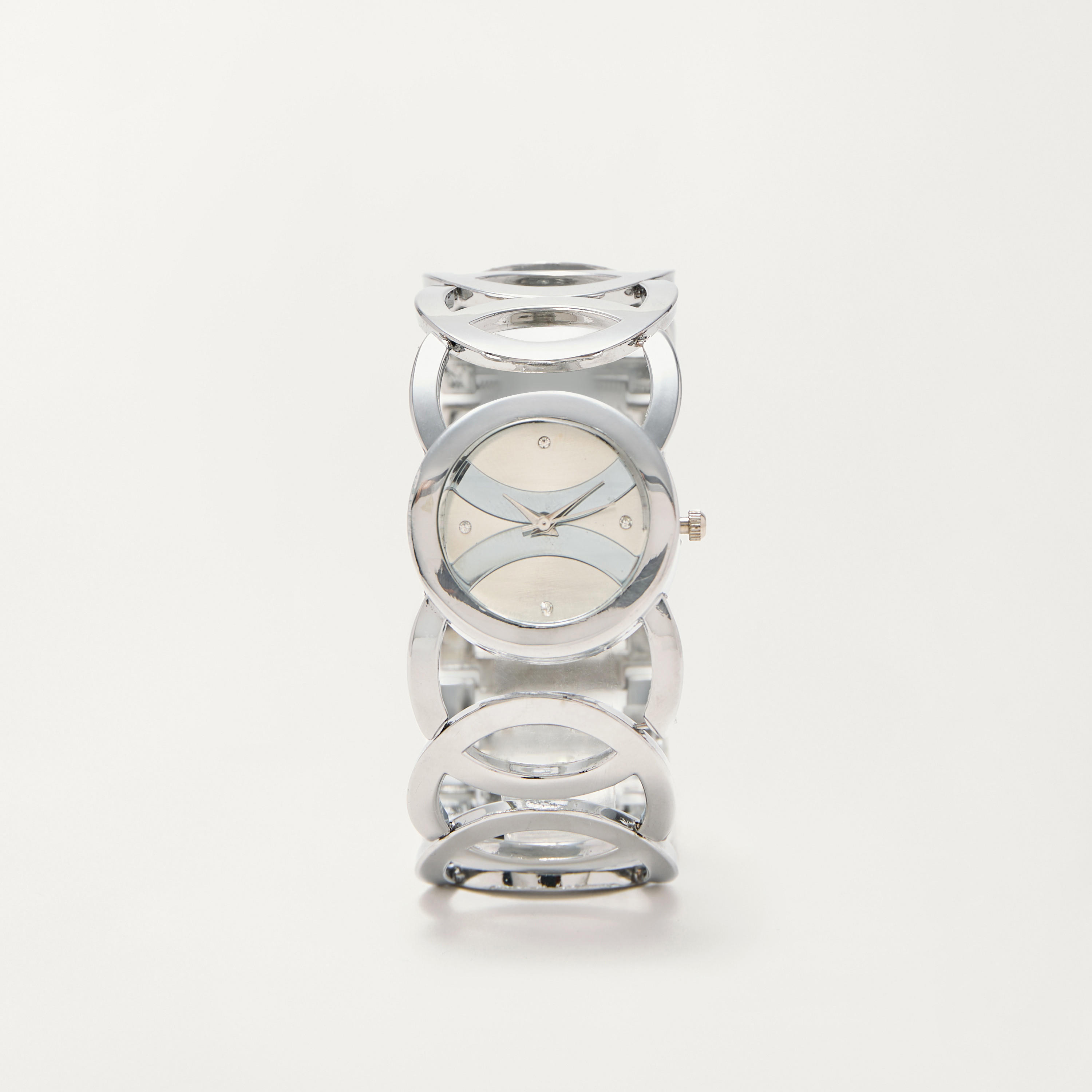 ساعة يد ميتاليك بنمط ثعبان بارز الملمس من ميستوتس-women-watchesandjewellery-watches-image-1