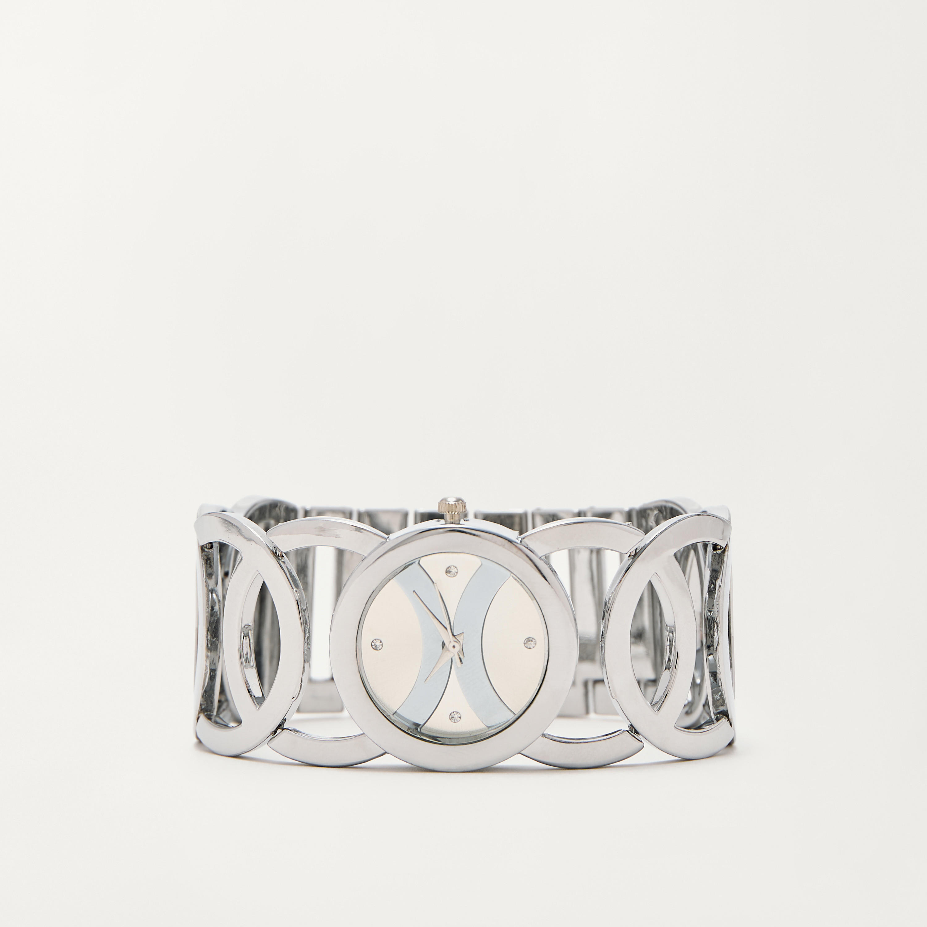 ساعة يد ميتاليك بنمط ثعبان بارز الملمس من ميستوتس-women-watchesandjewellery-watches-image-4