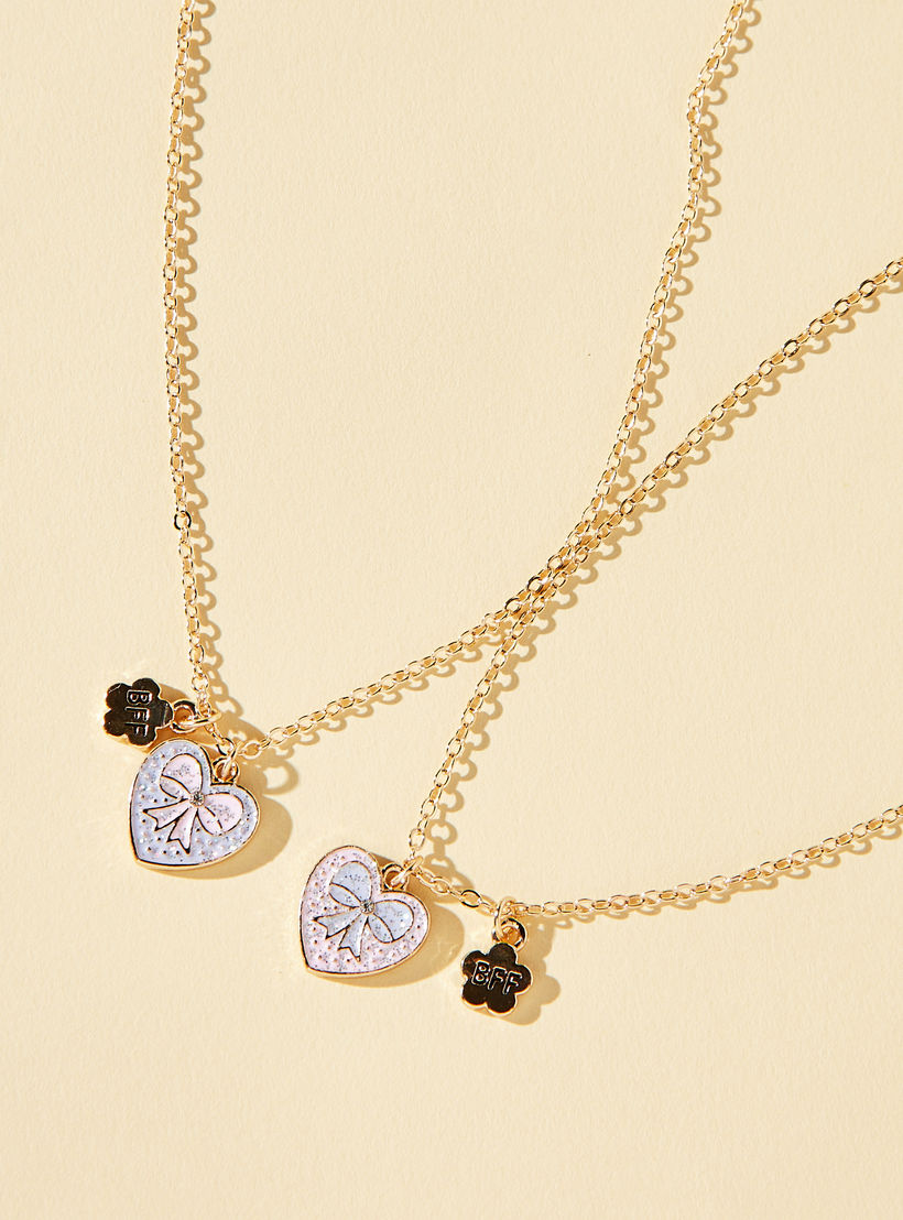Assorted Necklace with Lobster Clasp Closure - Set of 2-women-watchesandjewellery-jewellery-necklacesandpendants-image-3