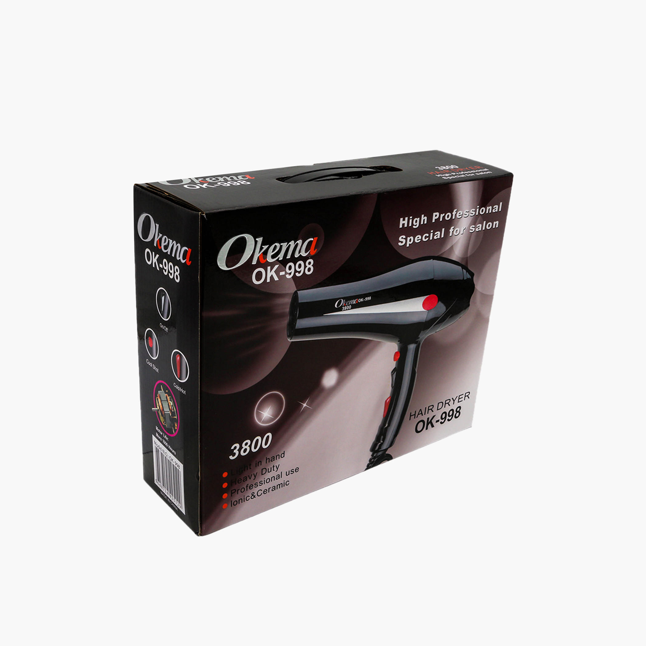 Okema Ok-998 Hair Dryer-beautyandpersonalcare-appliances-hairstylingtools-hairdryers-image-9
