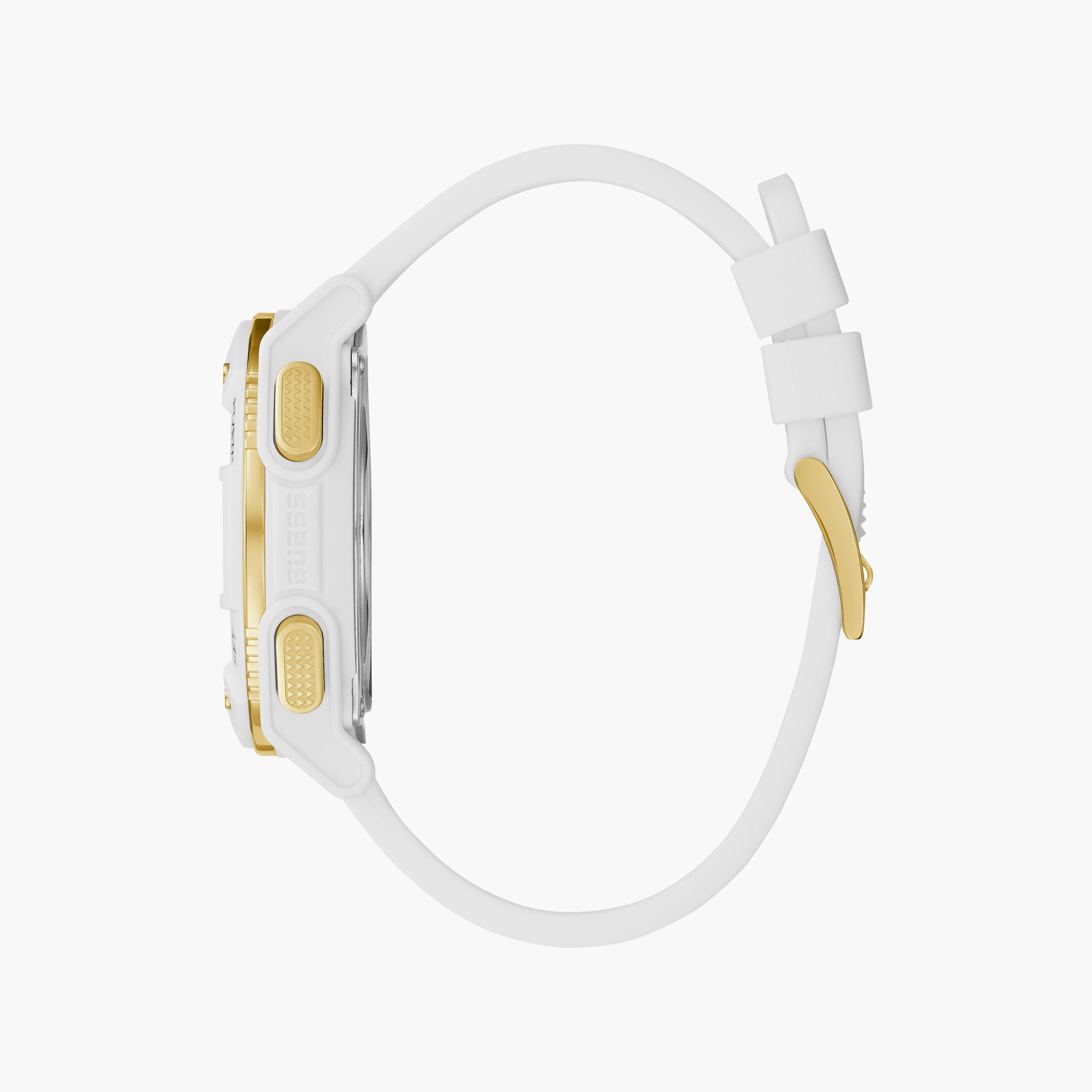 Guess Men's White Digital Silicone Strap Watch | GW0225G1-men-watchesandjewellery-watches-image-2