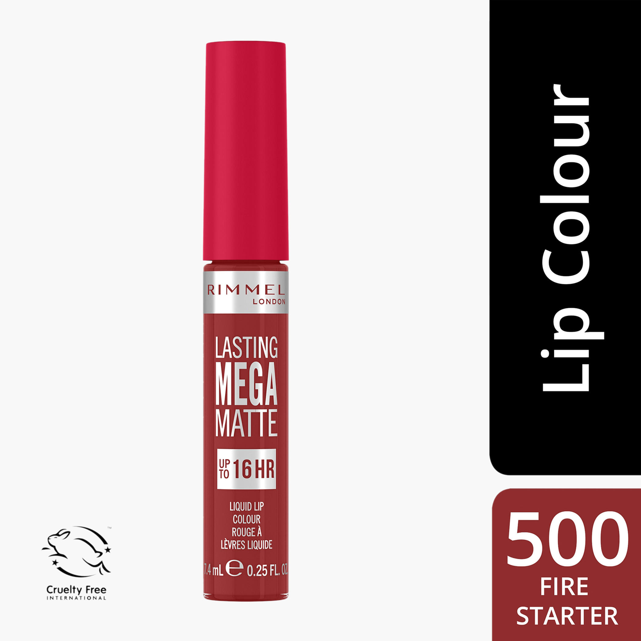 Rimmel London 810 Lasting Mega Matte Liquid Lipstick -  7.4 ml-beautyandpersonalcare-makeup-lips-liquidlipsticks-image-2