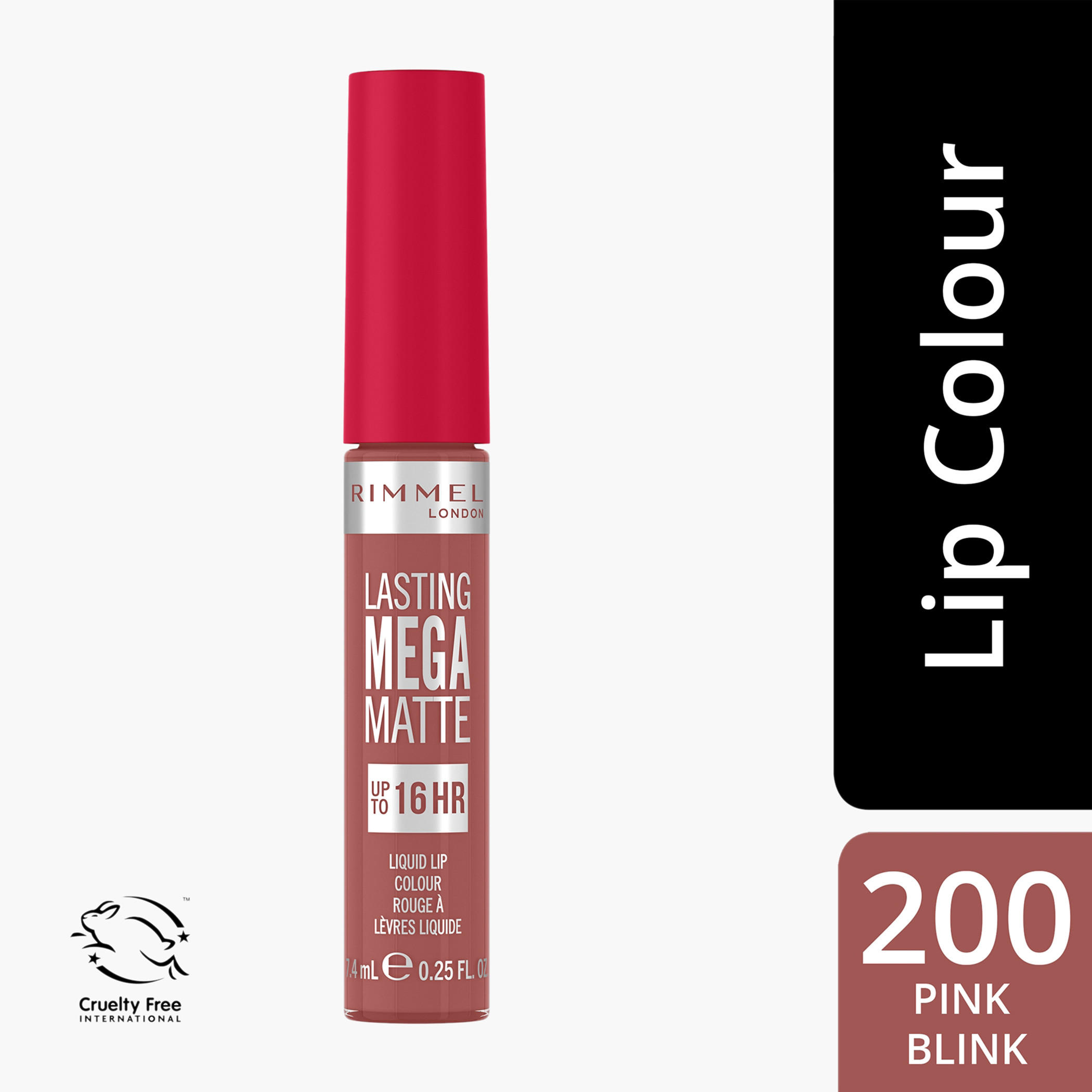 Rimmel London 810 Lasting Mega Matte Liquid Lipstick -  7.4 ml-beautyandpersonalcare-makeup-lips-liquidlipsticks-image-2