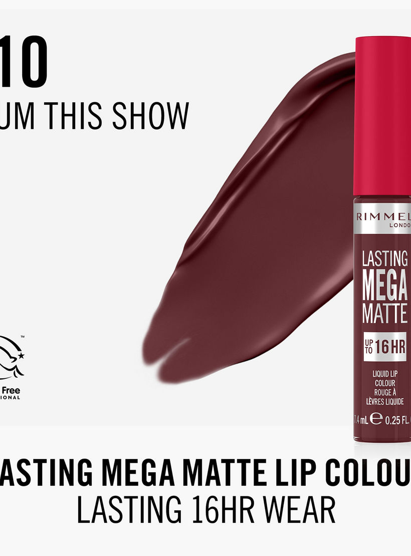 أحمر شفاه سائل لاستينج ميجا مات من ريميل لندن 810 - 7.4 مل-beautyandpersonalcare-makeup-lips-liquidlipsticks-image-3