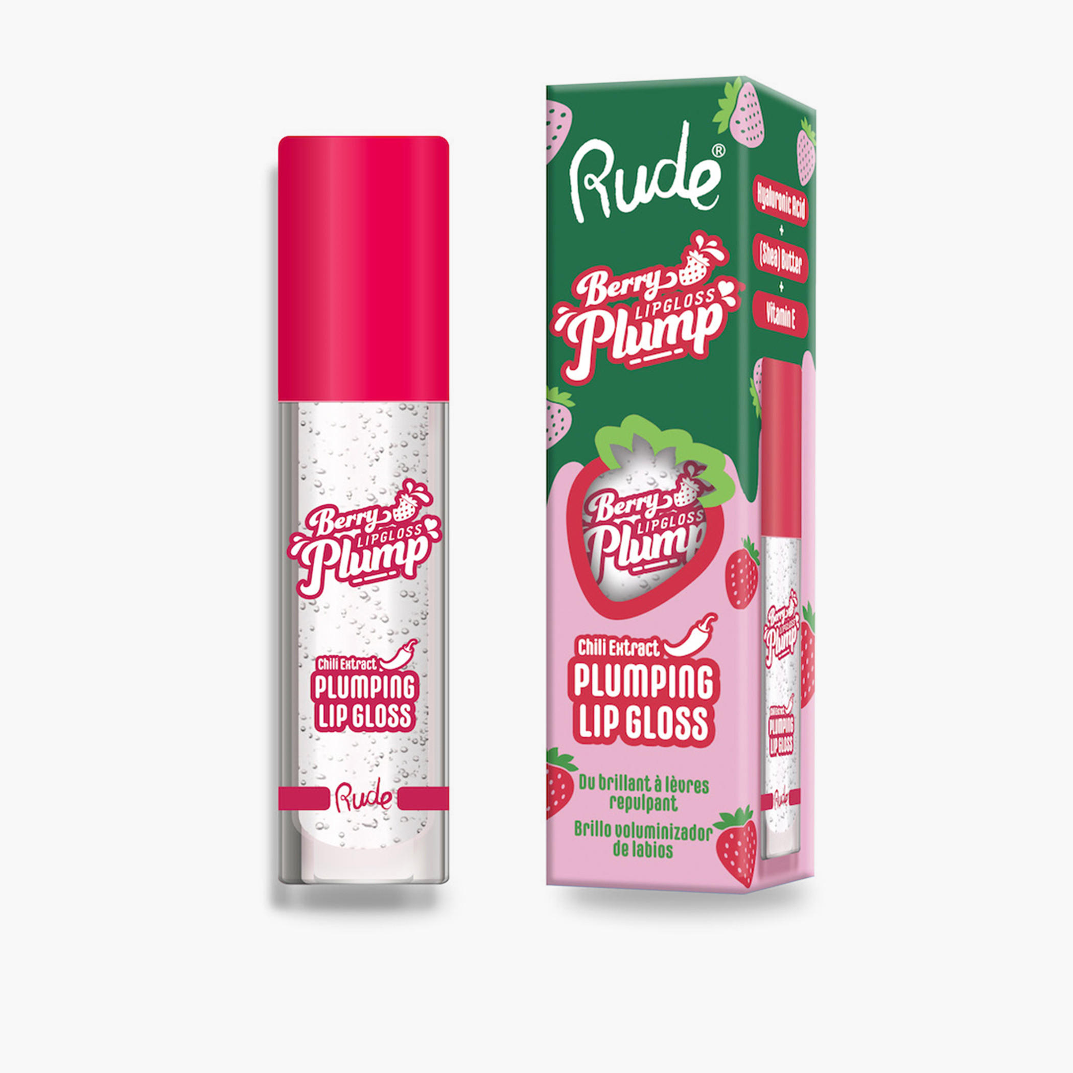 Rude Plumping Lip Gloss - 4 gms-beautyandpersonalcare-makeup-lips-lipglossesandbalms-image-1