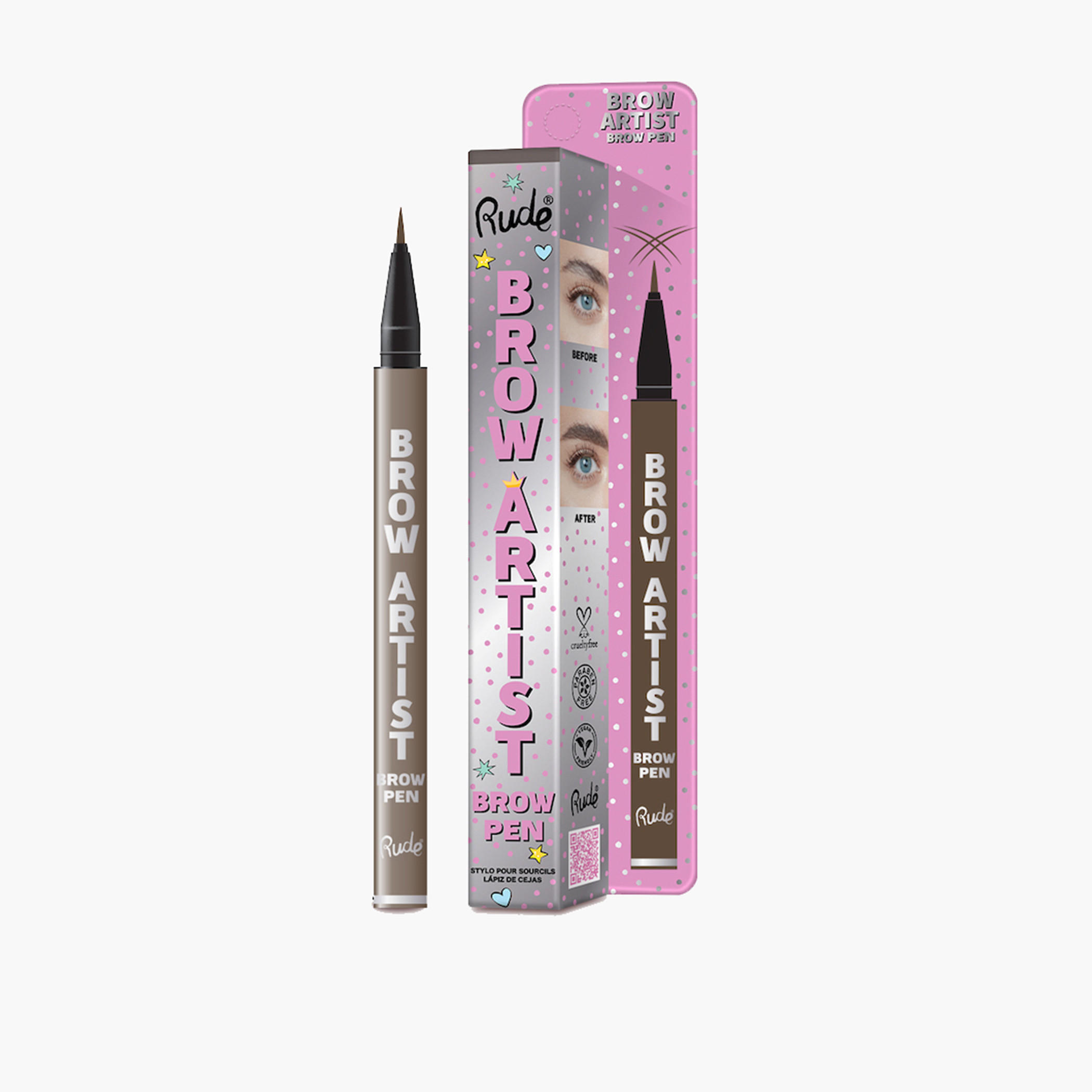 Rude Brow Artist Brow Pen-beautyandpersonalcare-makeup-eyes-eyebrows-image-1