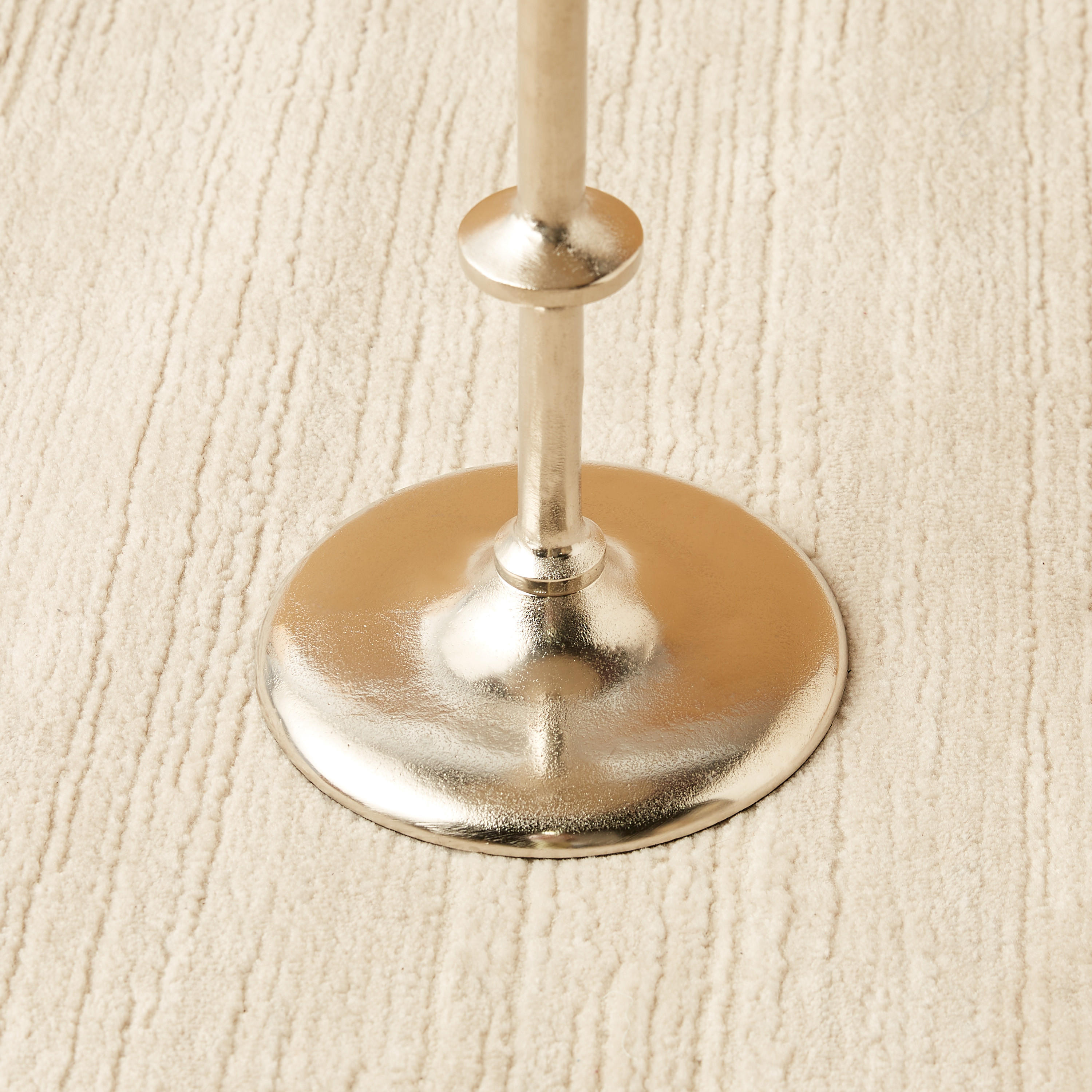 Textured Round Accent Table - 30x55 cms-furniture-livingroom-sideandendtables-image-4