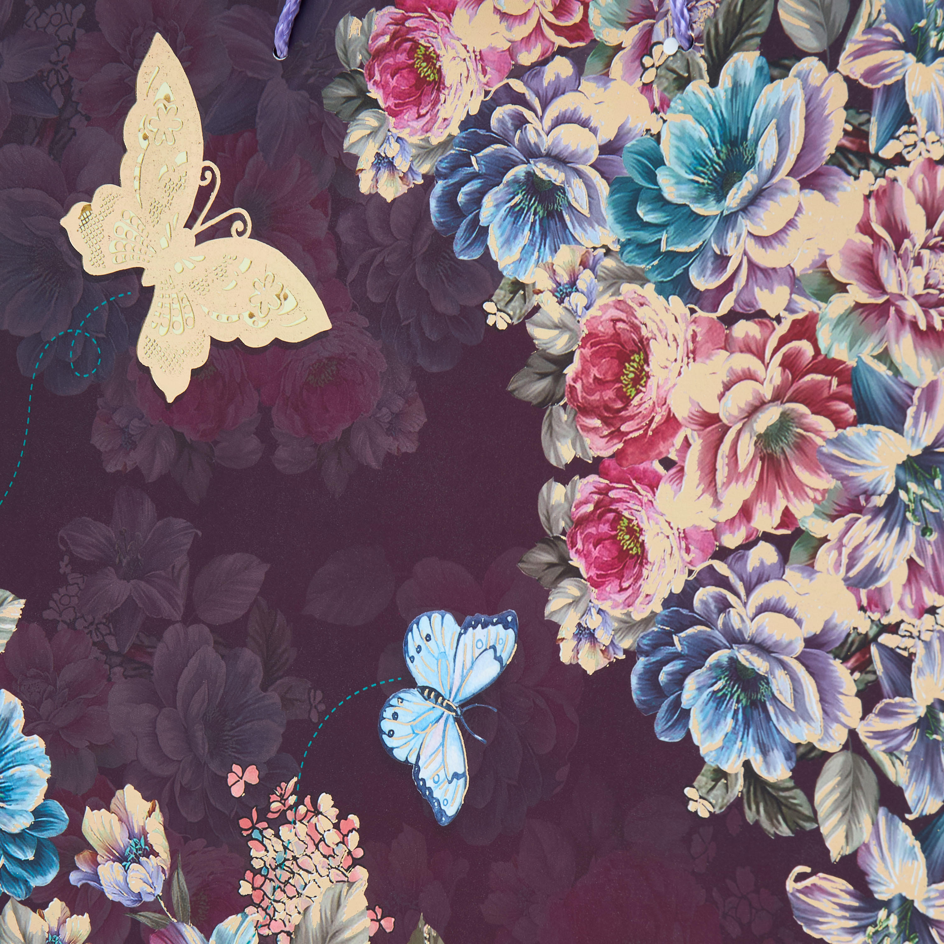 Floral Print Gift Bag - 31x42x12 cms-household-giftingaccessories-giftings-image-3