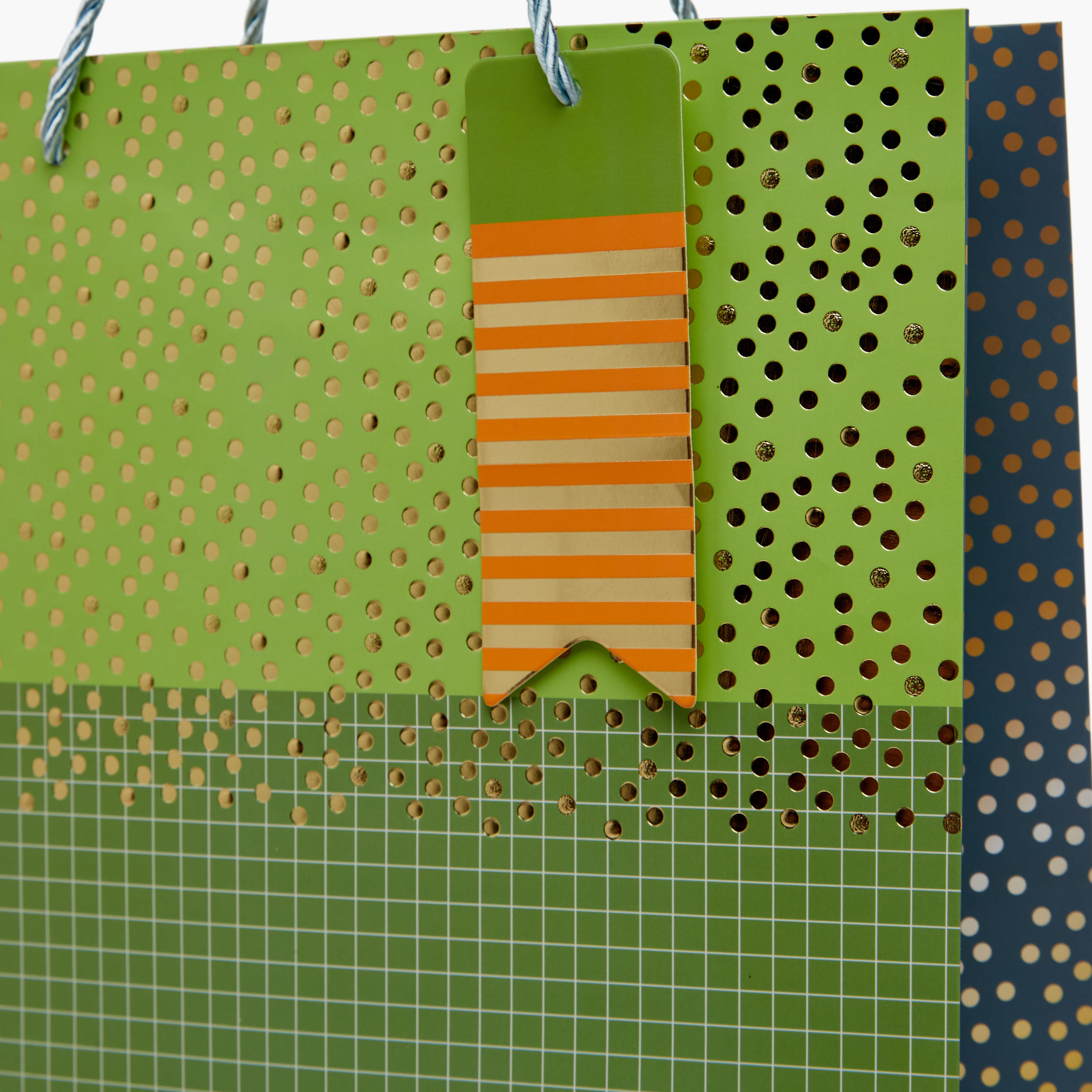 Colourblock Paper Gift Bag - 26x32x10 cms-household-giftingaccessories-giftings-image-3