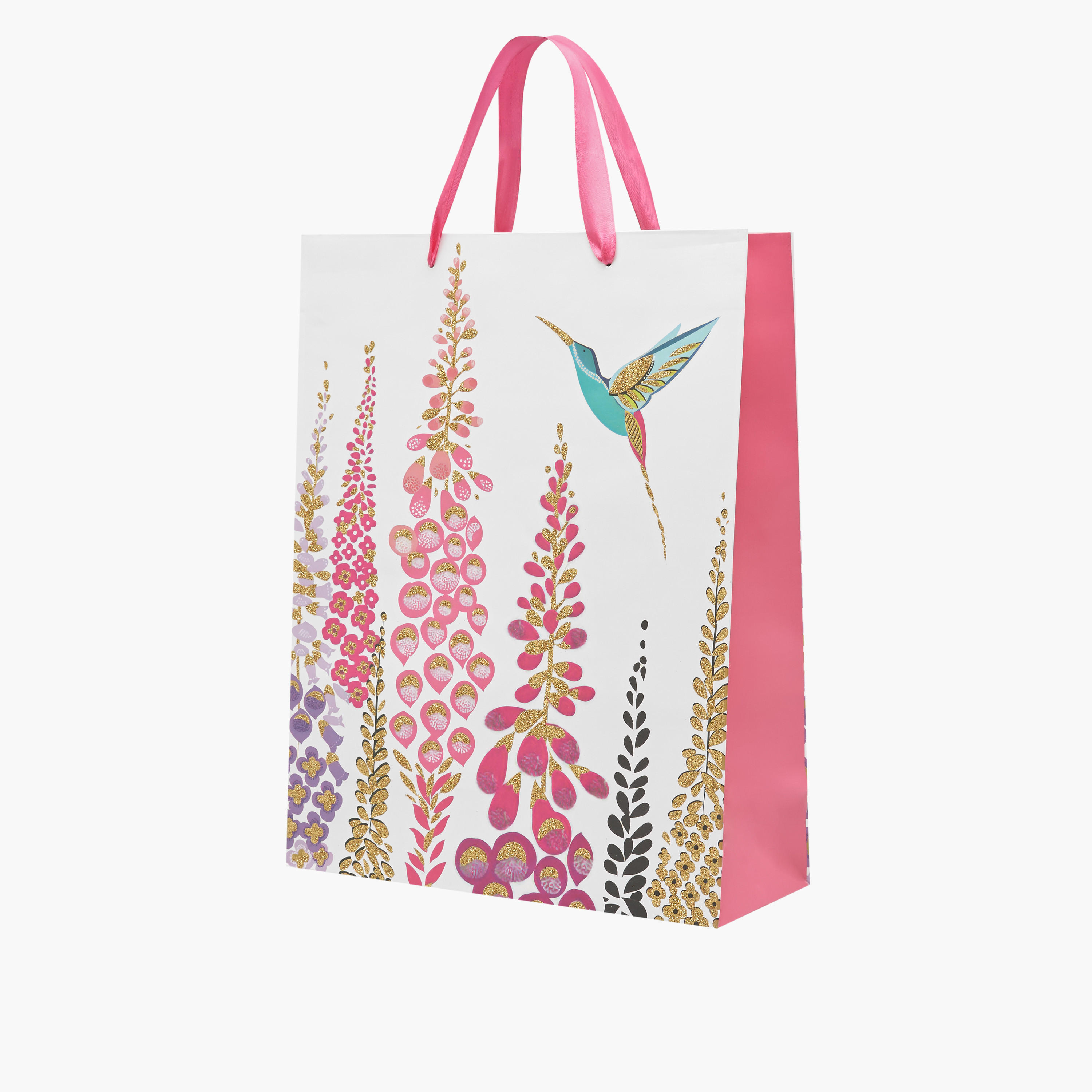 شنطة هدايا ورقية بطبعات جليتر - 30x39x12 سم-household-giftingaccessories-giftings-image-2