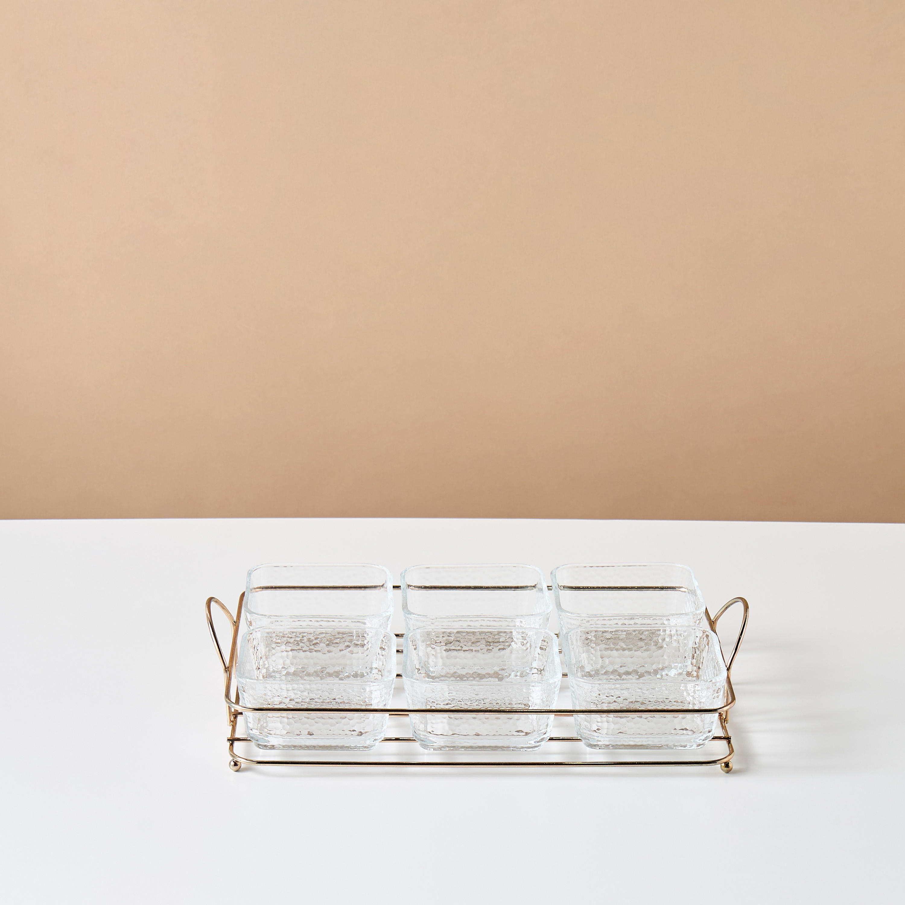 Glass 7-Piece Bowl Set with Stand-household-dining-dinnerware-bowls-image-2
