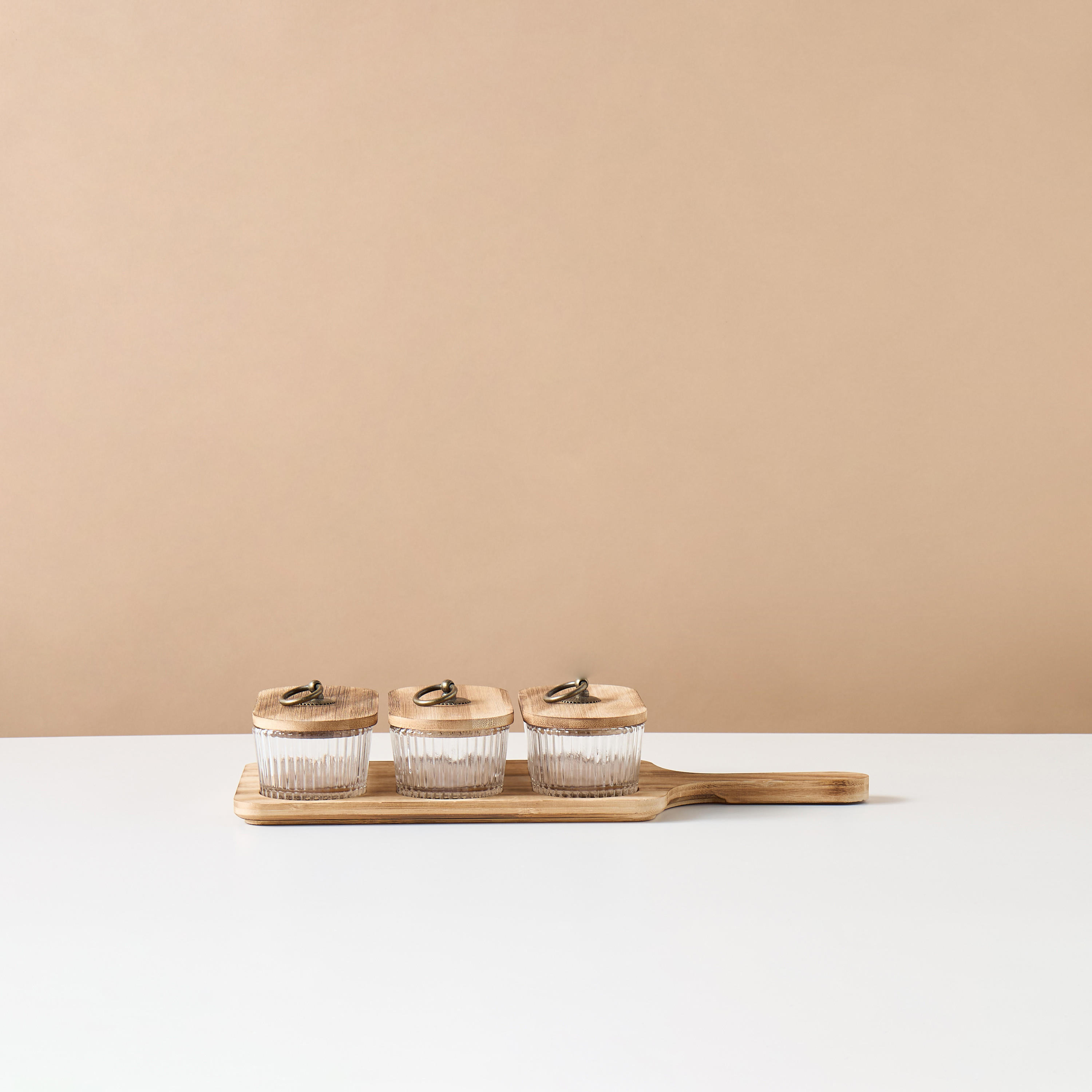 Glass 3-Piece Bowl Set with Tray-household-dining-serveware-chipsanddip-image-2