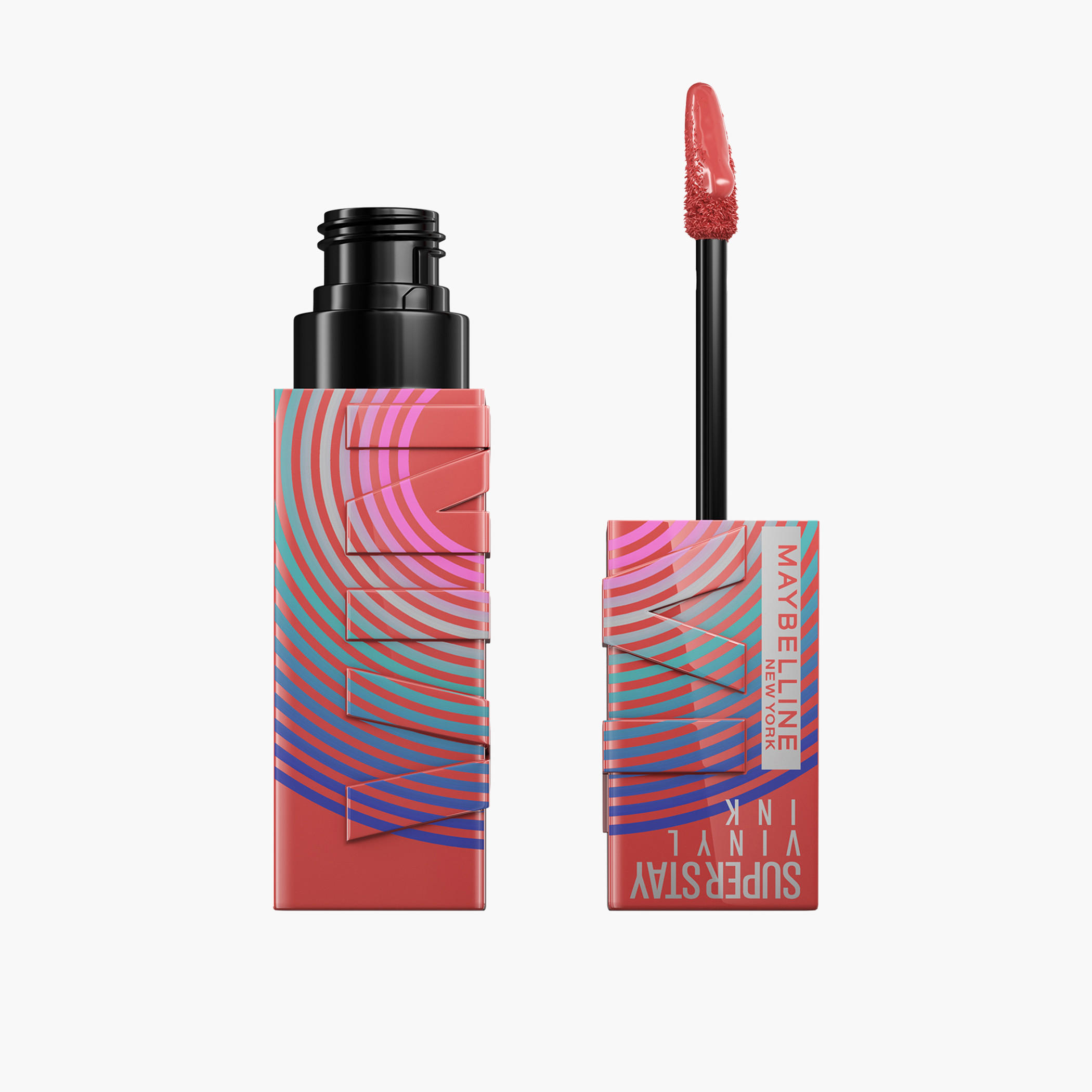 أحمر شفاه سوبر ستاي فينيل إنك من مايبيلين نيويورك-beautyandpersonalcare-makeup-lips-lipsticks-image-2