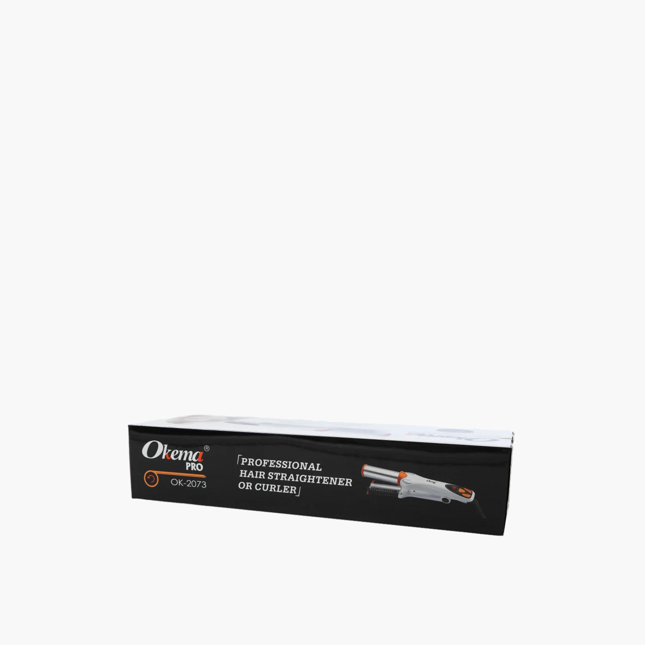 Okema Hair Straightener and Curler - OK-2073-beautyandpersonalcare-appliances-hairstylingtools-curlingandstyler-image-2